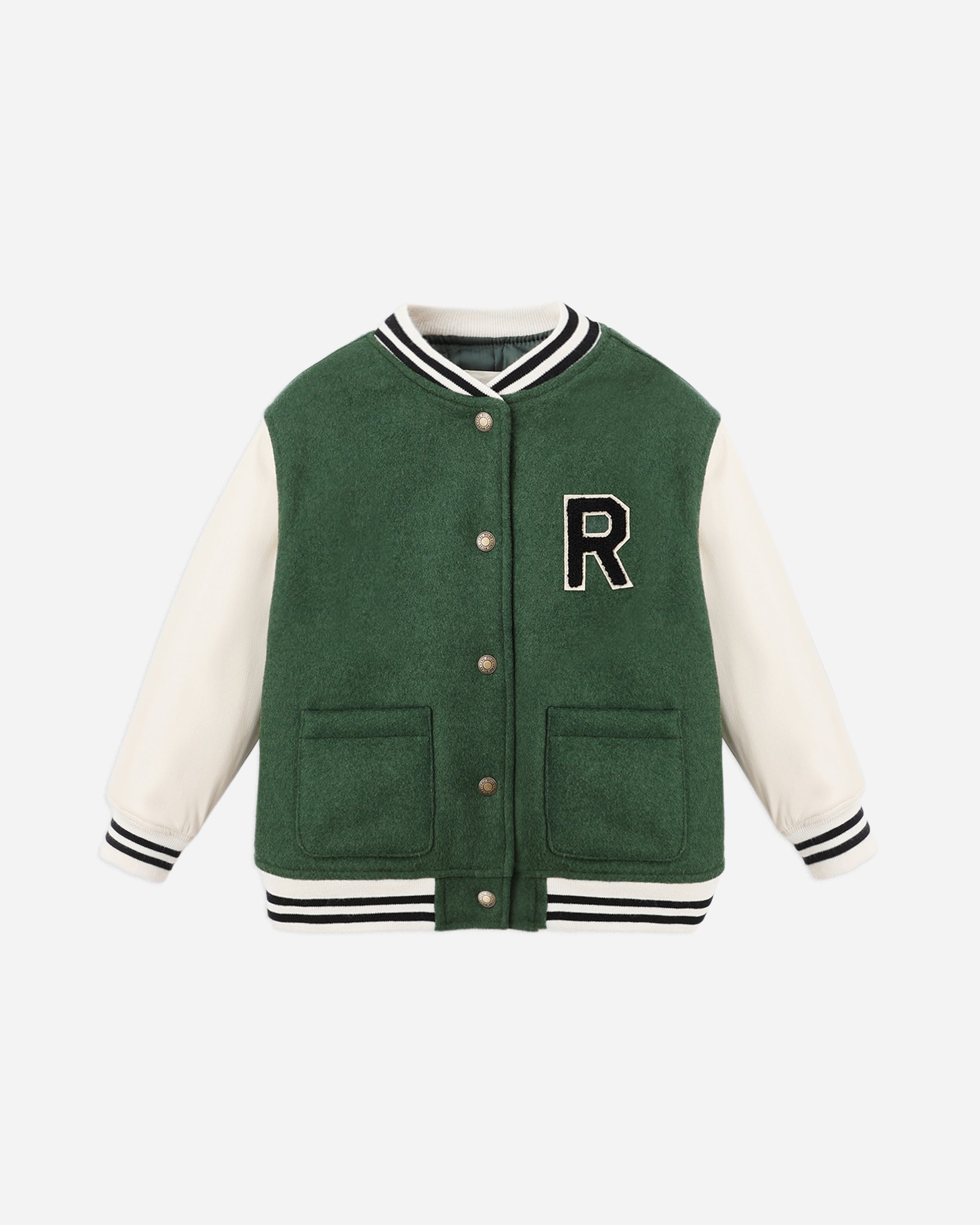 Varsity Jacket || Green – Rylee + Cru Canada