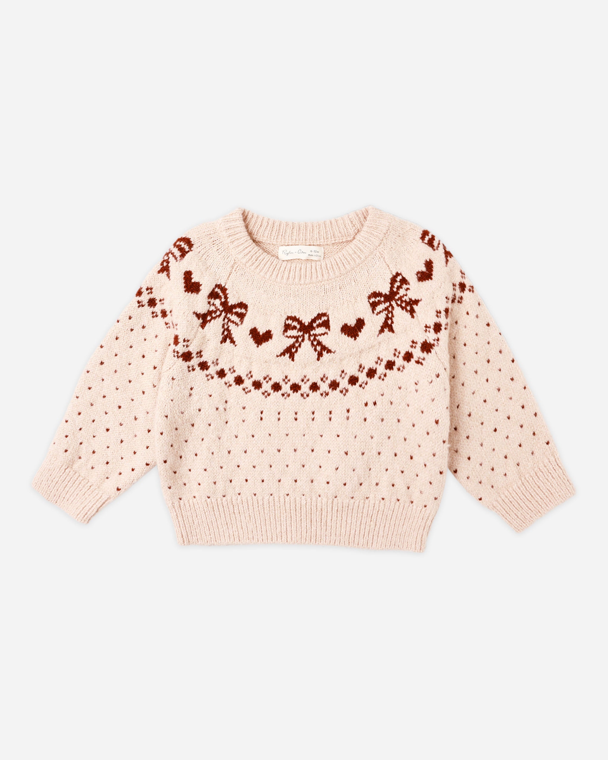 Fair Isle Sweater || Bows