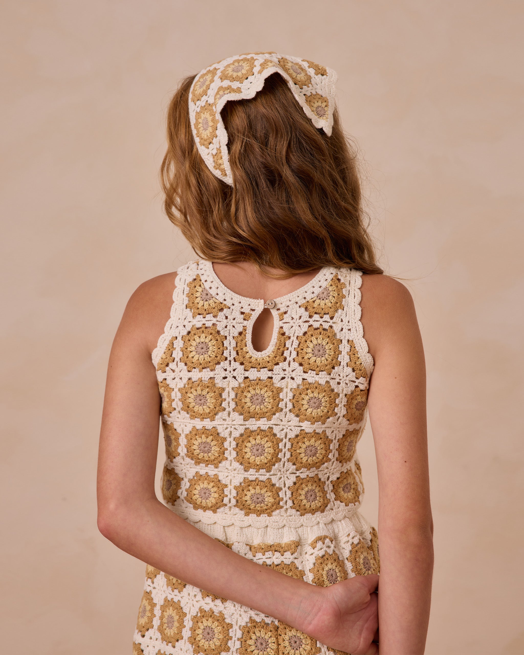 Crochet Tank Set | Marigold Daisy
