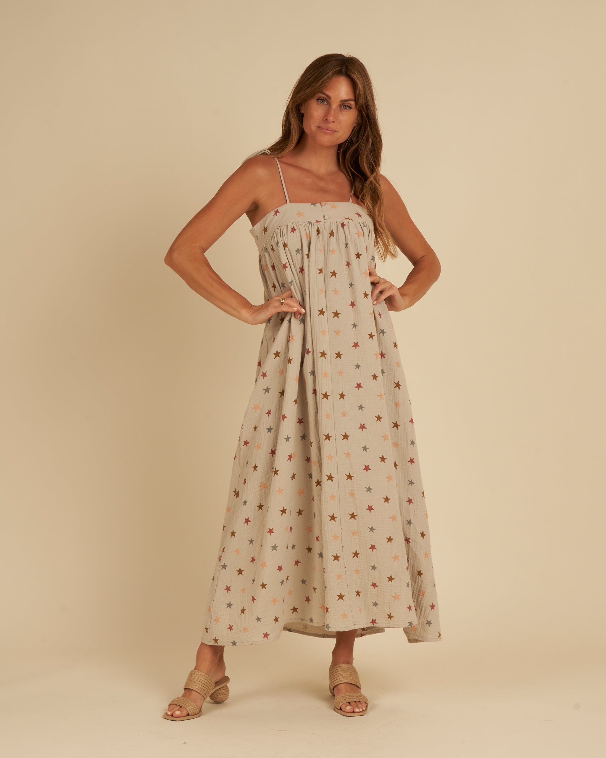 Malea Dress | Stars - Rylee + Cru | Kids Clothes | Trendy Baby Clothes | Modern Infant Outfits |