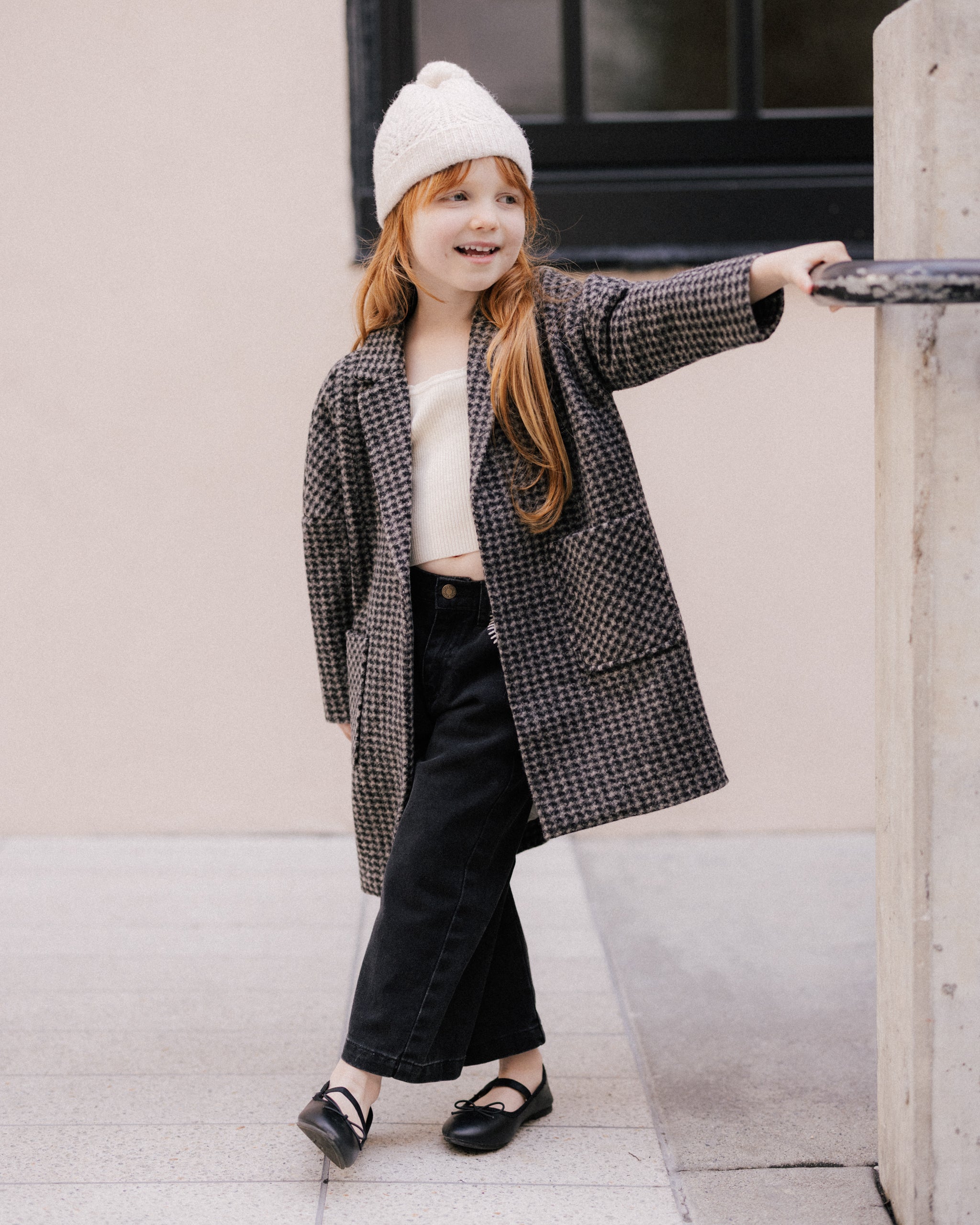 Straight Leg Pant || Washed Black - Rylee + Cru | Kids Clothes | Trendy Baby Clothes | Modern Infant Outfits |