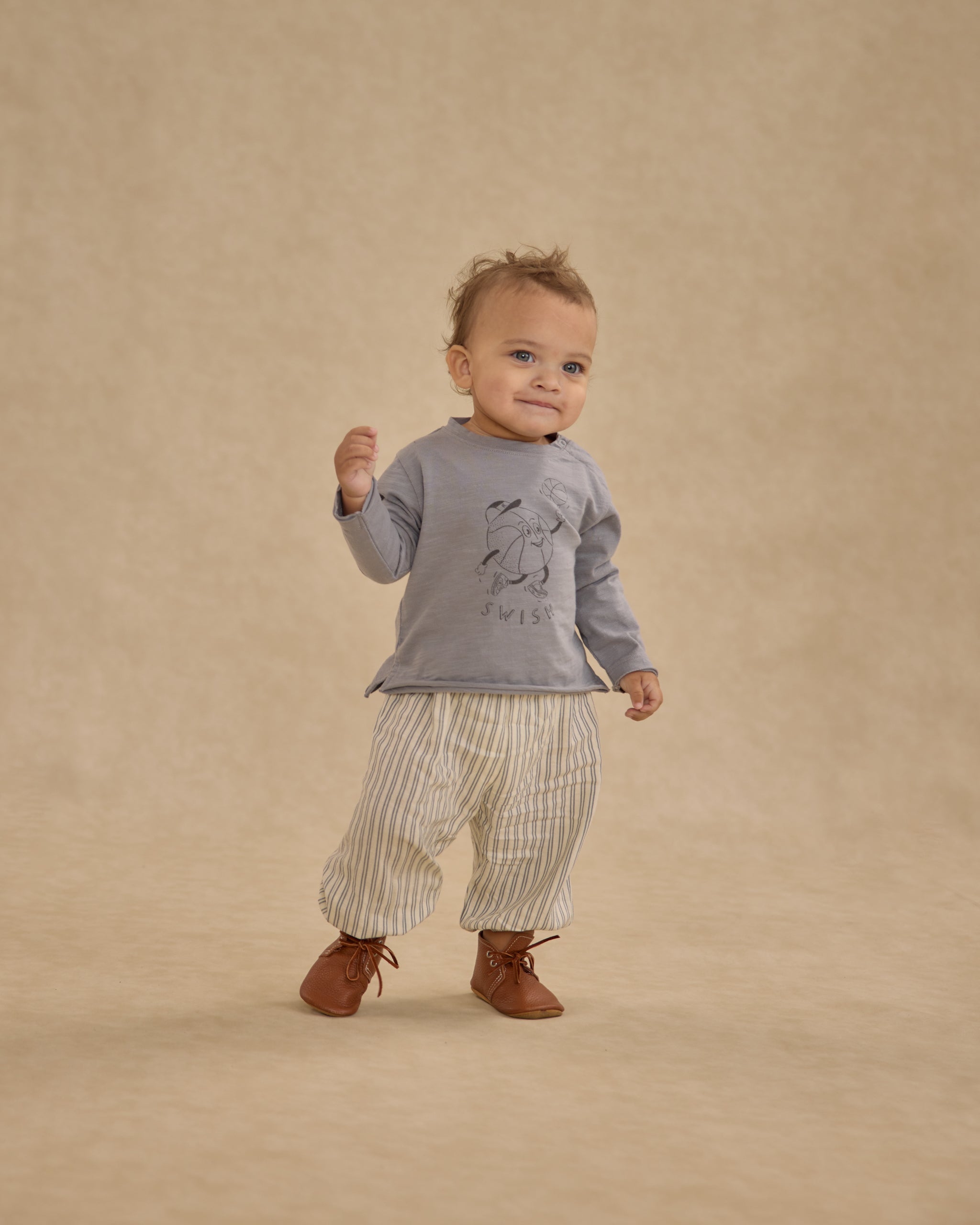 Parachute Pant || Railroad Stripe - Rylee + Cru | Kids Clothes | Trendy Baby Clothes | Modern Infant Outfits |