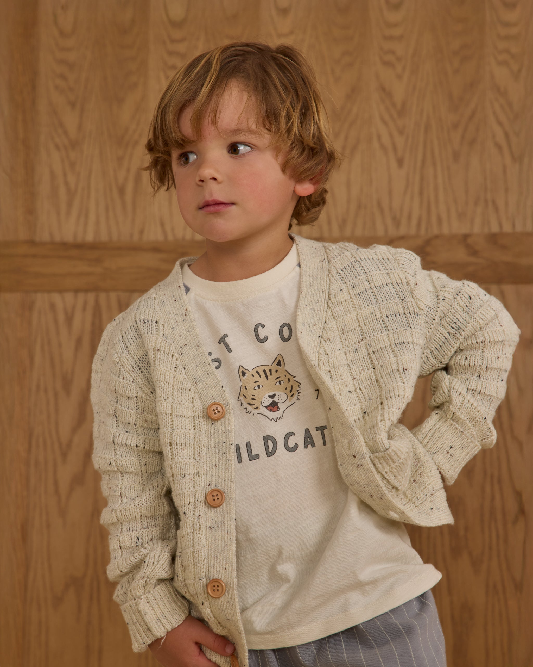 Raglan Short Sleeve Tee || Wildcats - Rylee + Cru | Kids Clothes | Trendy Baby Clothes | Modern Infant Outfits |