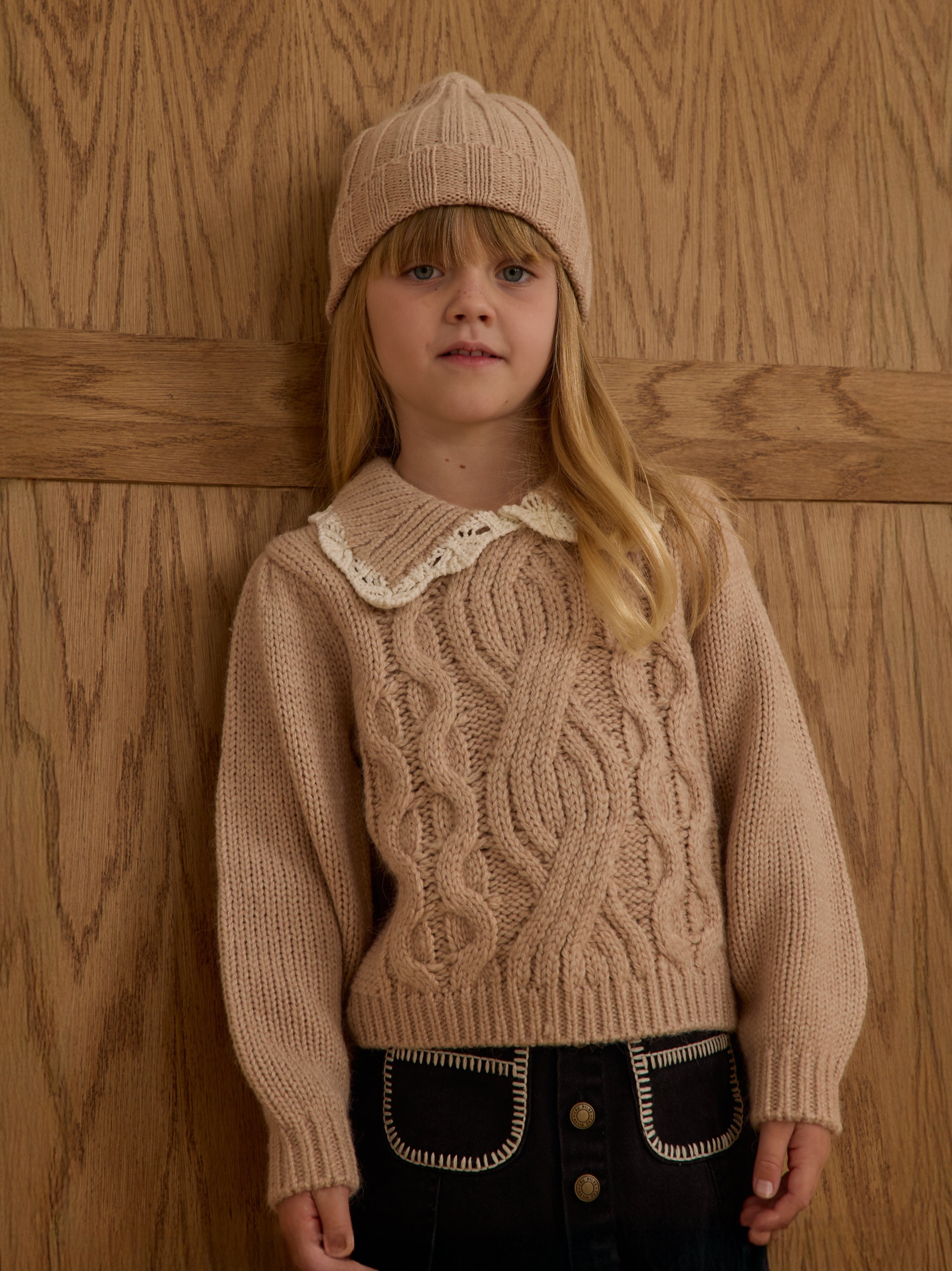 Beanie || Heathered Antique - Rylee + Cru | Kids Clothes | Trendy Baby Clothes | Modern Infant Outfits |