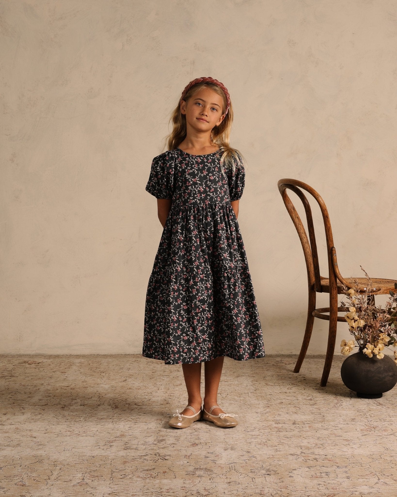 Chloe Dress || Midnight Garden - Rylee + Cru Canada
