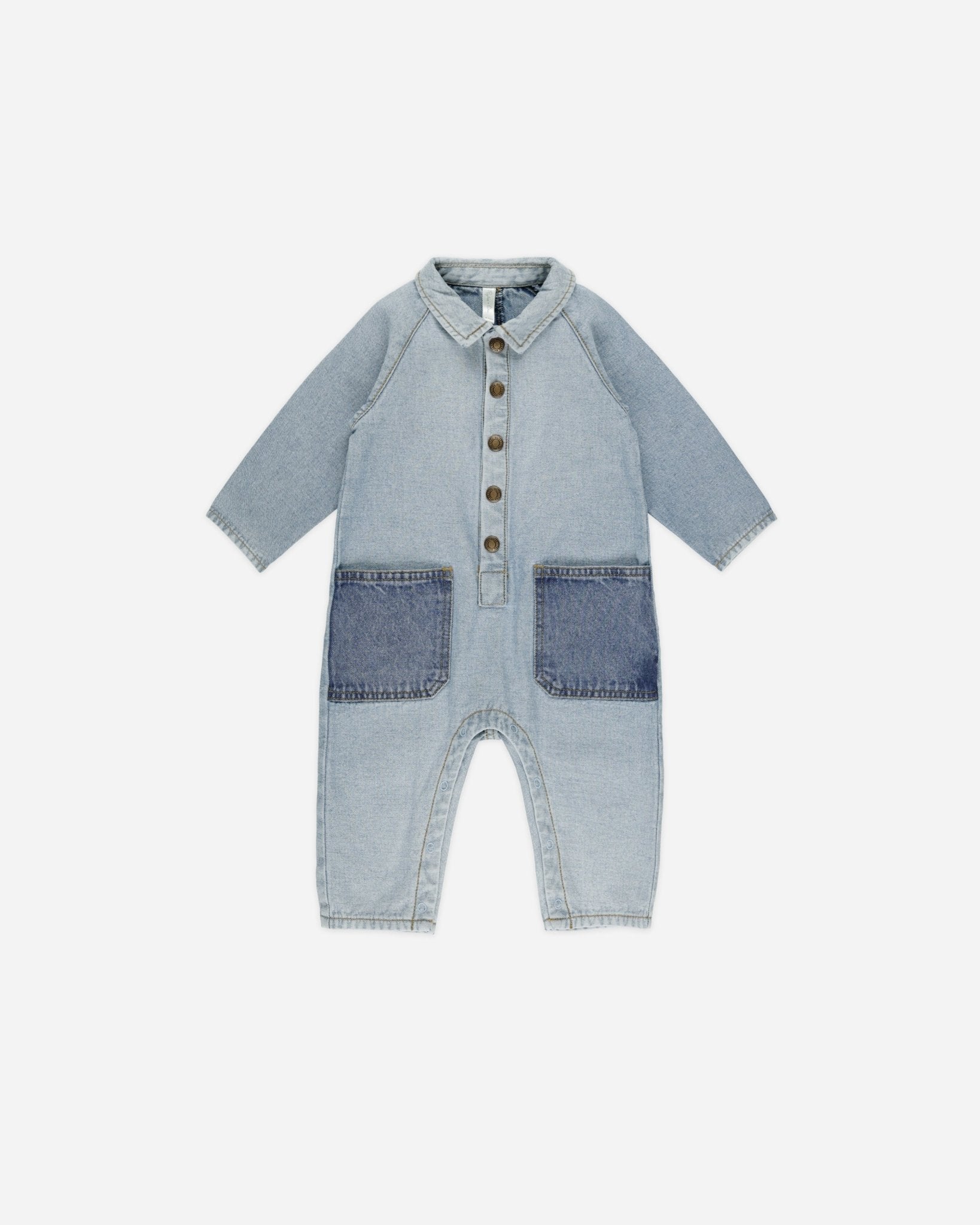 Jeans jumpsuit baby online