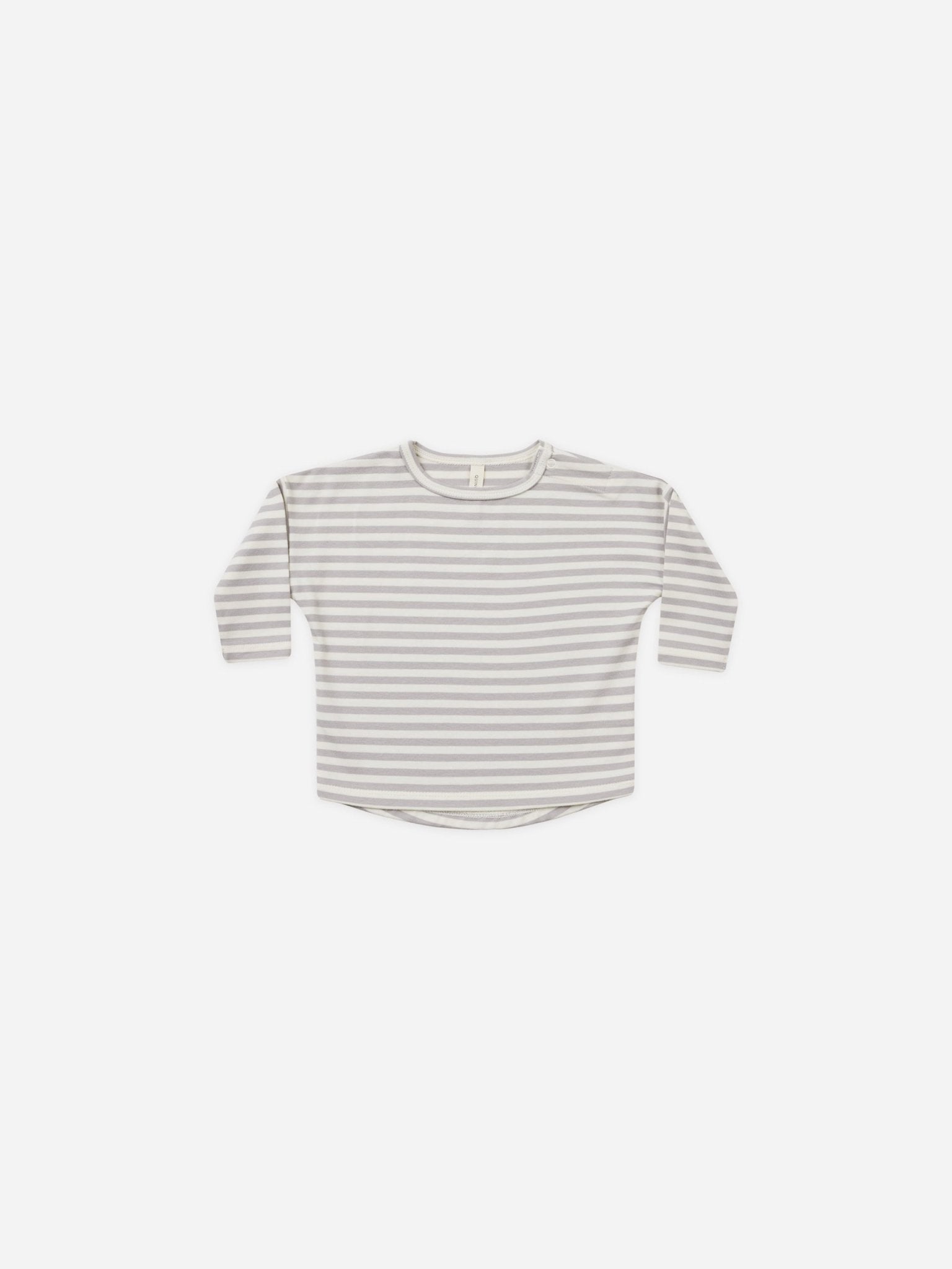 Long Sleeve Tee || Periwinkle Stripe - Rylee + Cru Canada