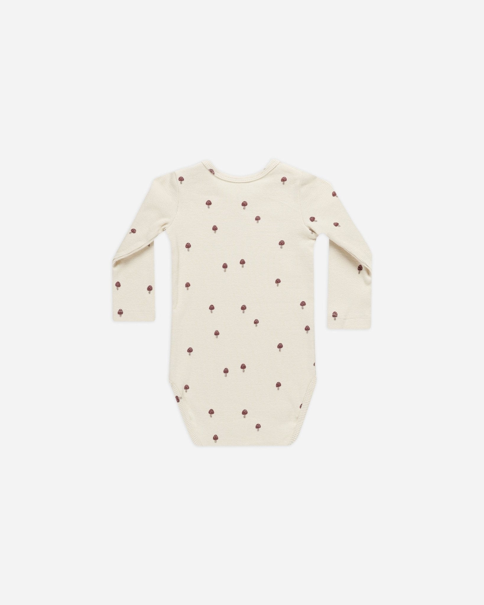 Ribbed Long Sleeve Bodysuit || Mushrooms - Rylee + Cru Canada