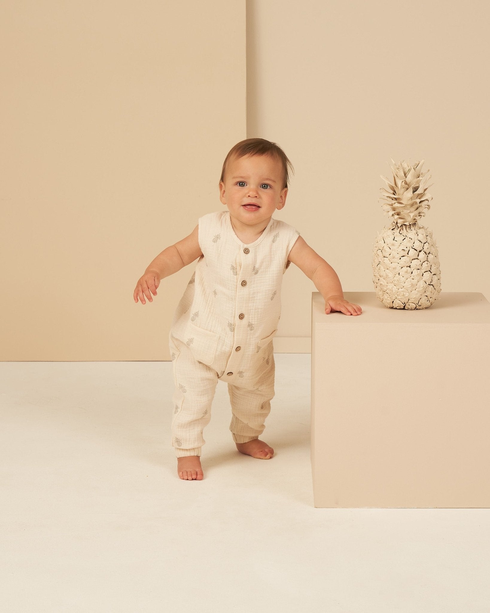 Woven Jumpsuit || Pineapple - Rylee + Cru Canada