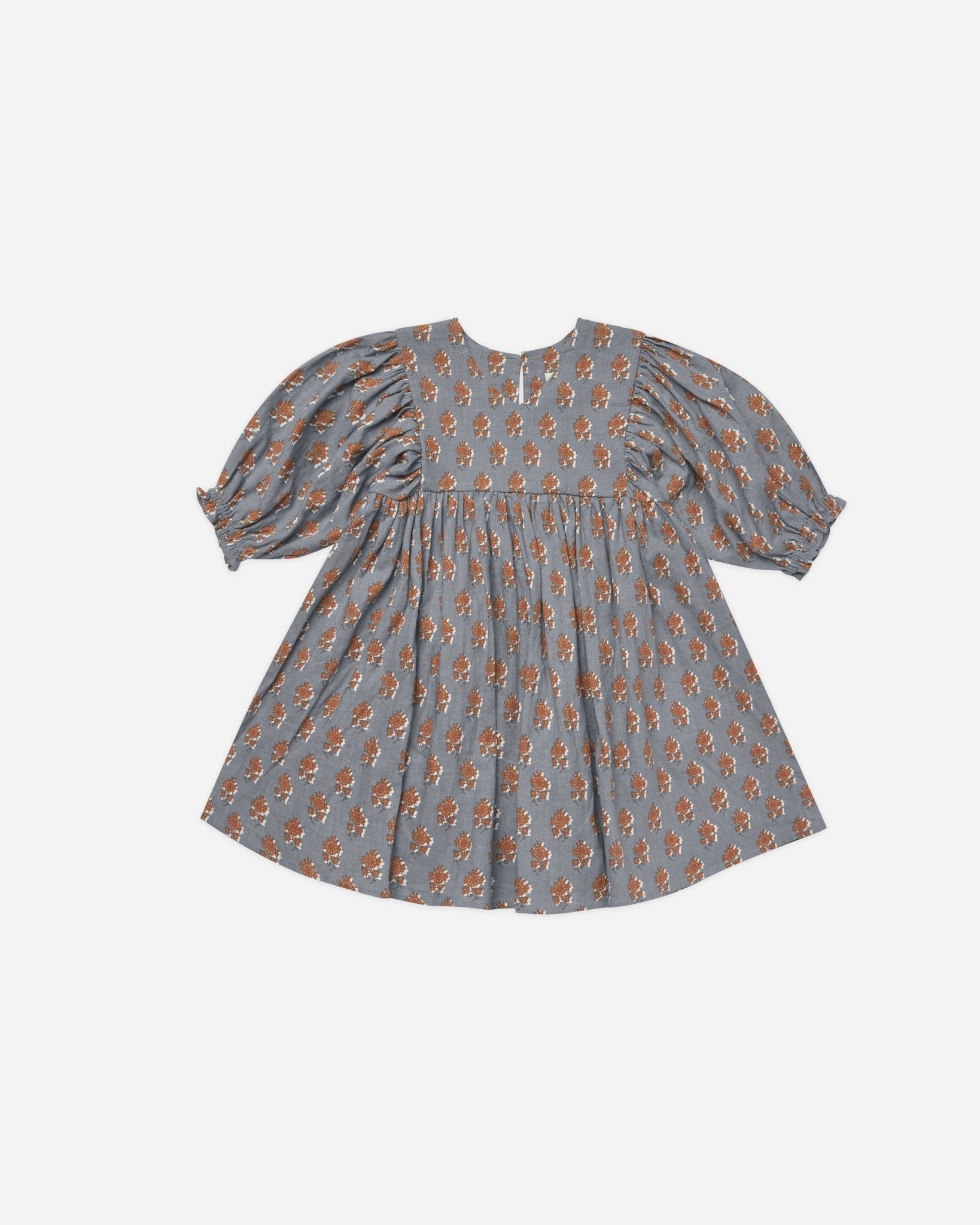 Joielia Pleated Babydoll Dress Romper in Beau Blue – LBRLABEL