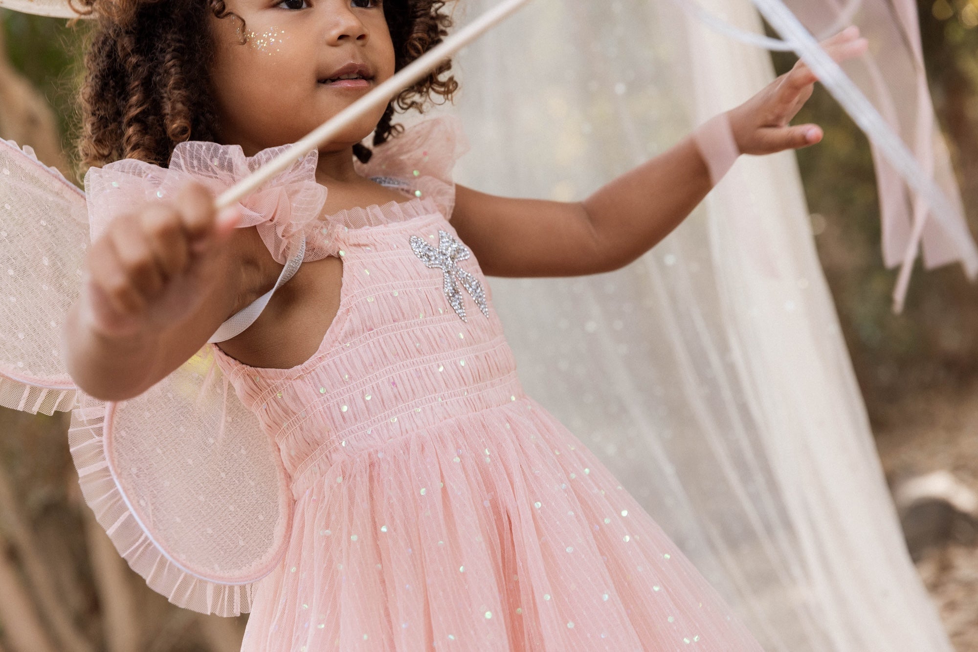ノラリー　Noralee SOFIA DRESS BLUSH Noralee Blush Sofia Dress – Panda and Cub