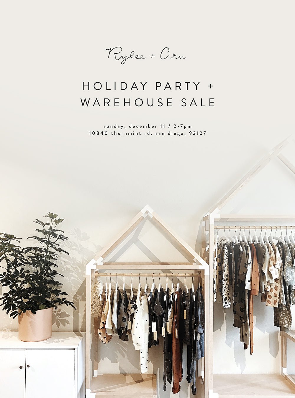 HOLIDAY WAREHOUSE SALE | Rylee + Cru - Rylee + Cru Canada