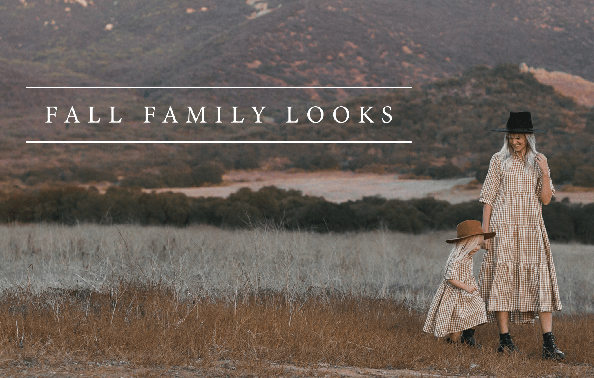 Looks We Love: Fall Family Styles - Rylee + Cru Canada