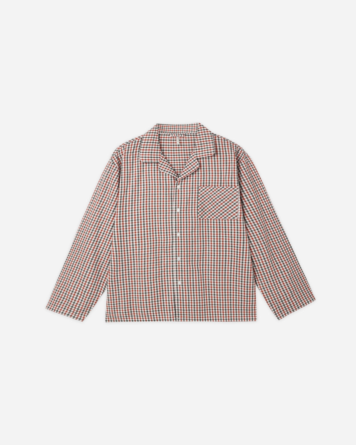 Men's Pajama Top Holiday Gingham - Rylee + Cru | Kids Clothes | Trendy Baby Clothes | Modern Infant Outfits |