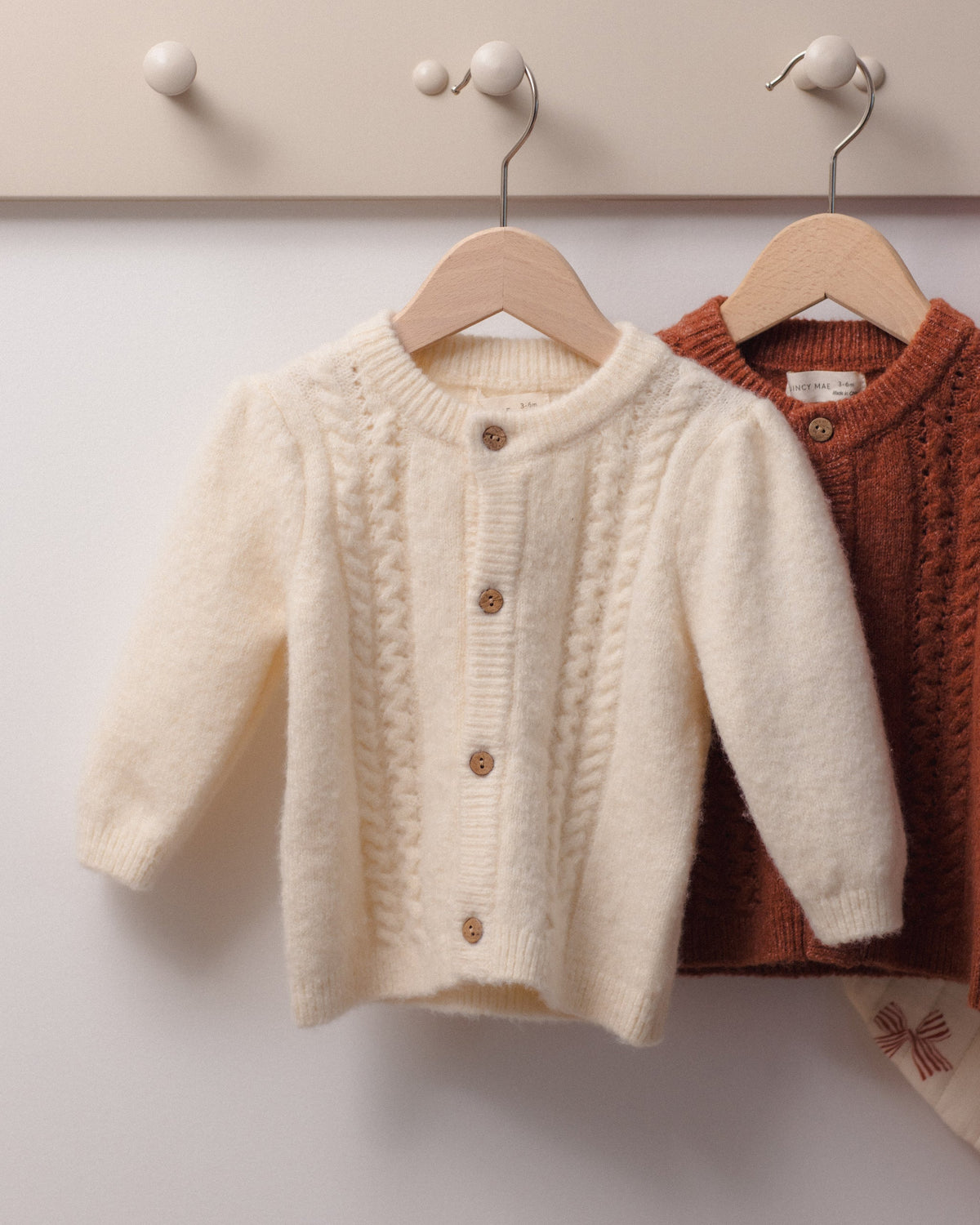 Holly Cardigan Natural - Rylee + Cru | Kids Clothes | Trendy Baby Clothes | Modern Infant Outfits |