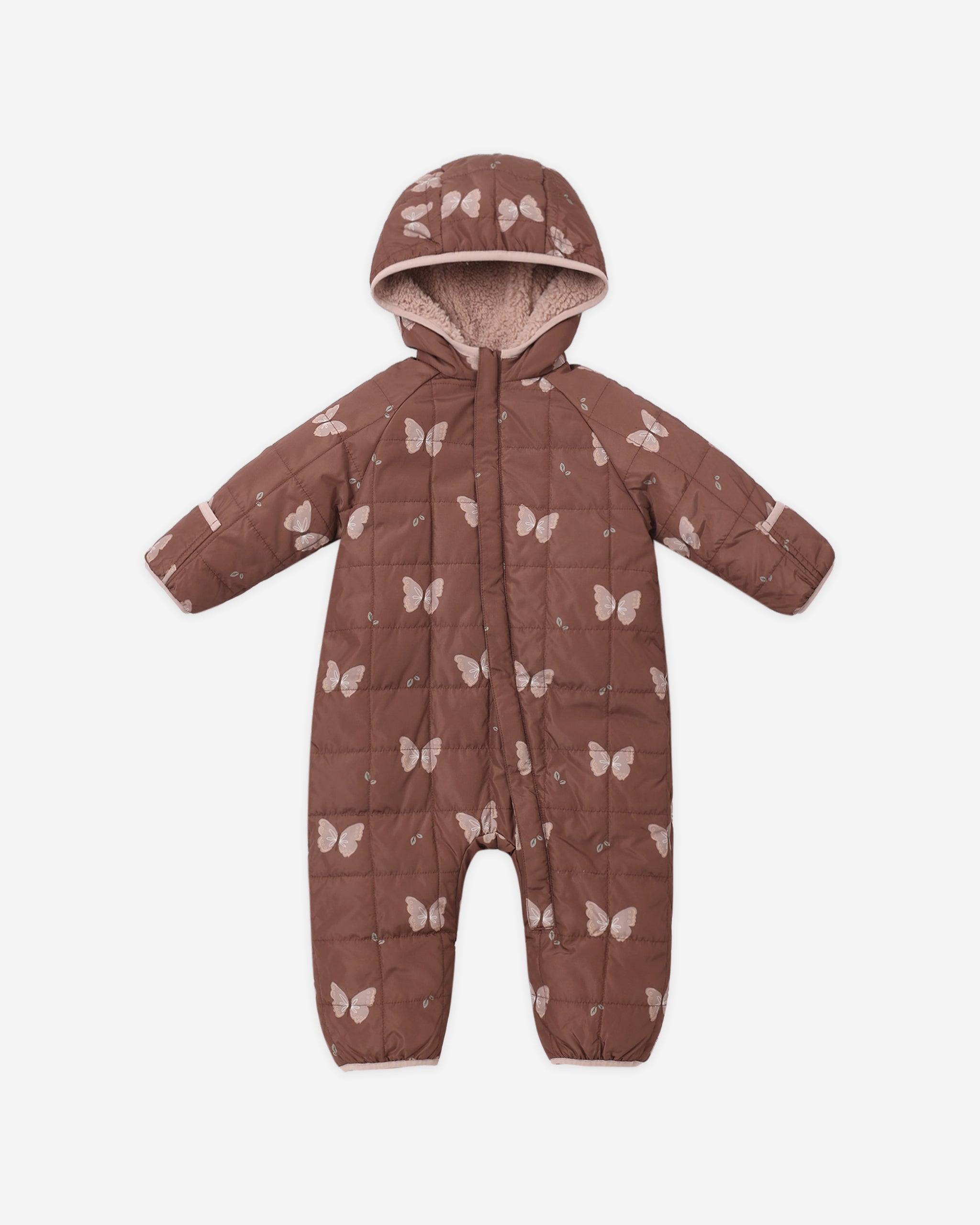 Cedar Puffer Suit Butterflies - Rylee + Cru | Kids Clothes | Trendy Baby Clothes | Modern Infant Outfits |