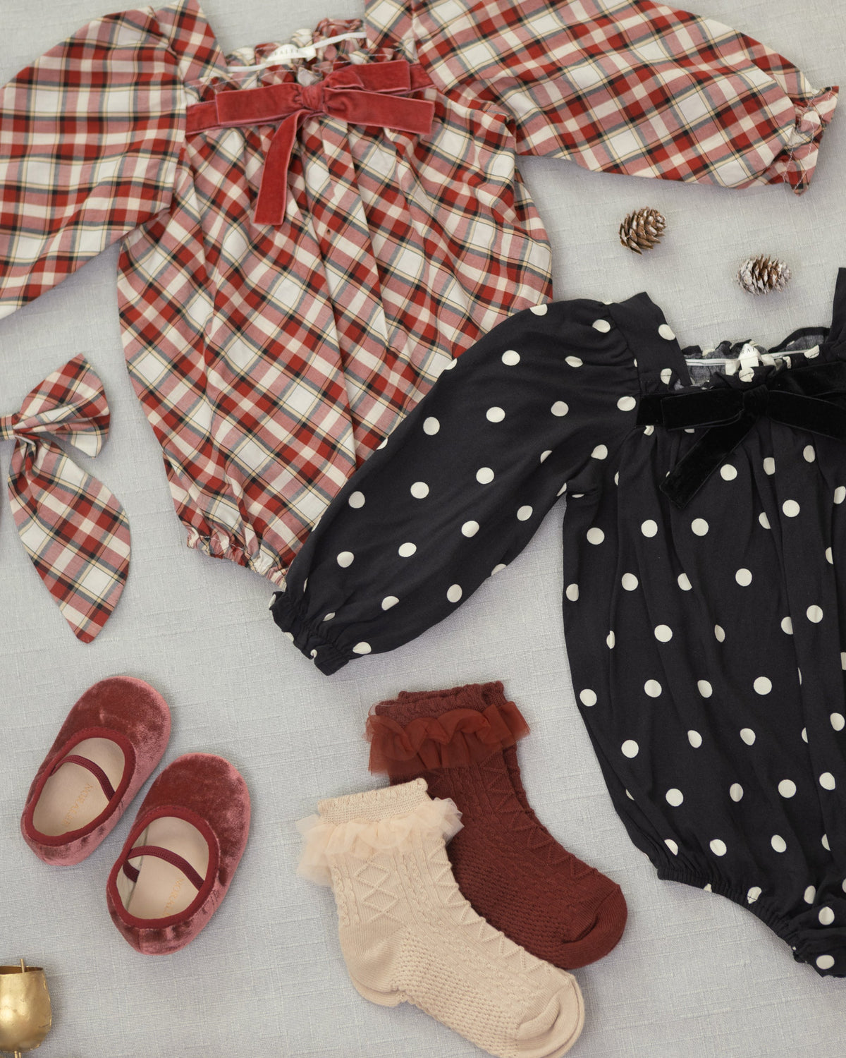 Chaussettes à volants Pearl, Ruby