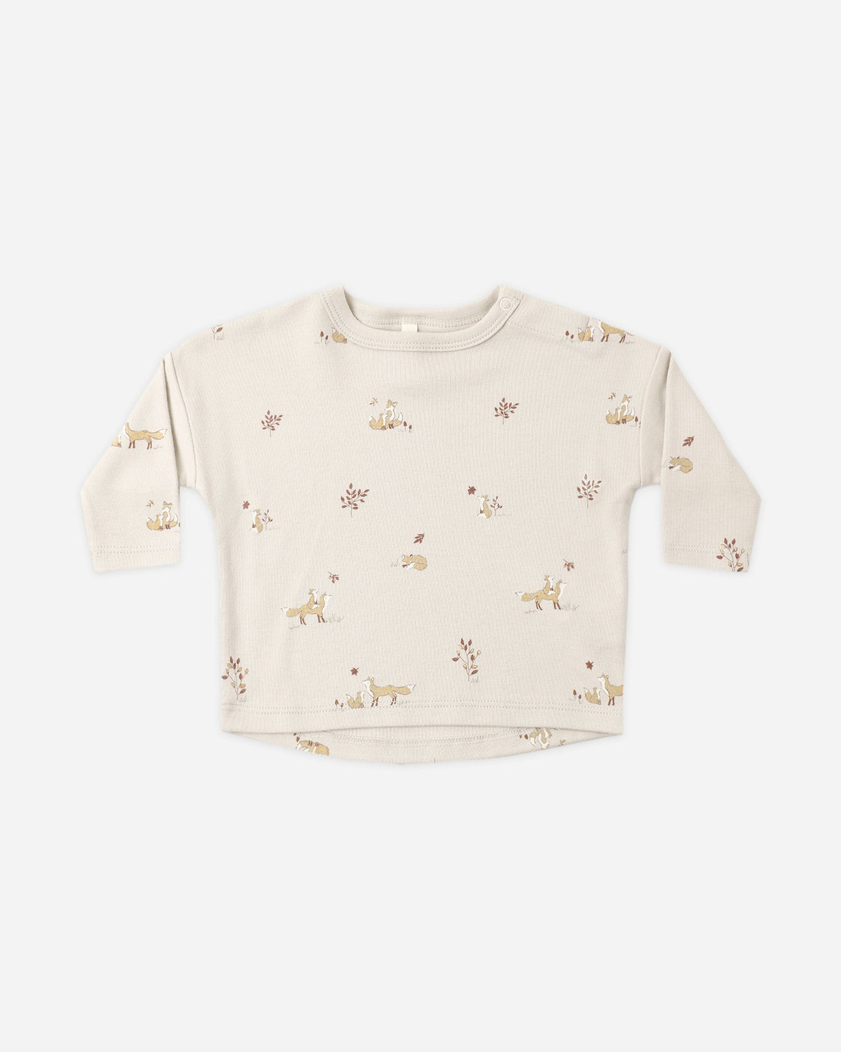Long Sleeve Tee Fox Land - Rylee + Cru | Kids Clothes | Trendy Baby Clothes | Modern Infant Outfits |