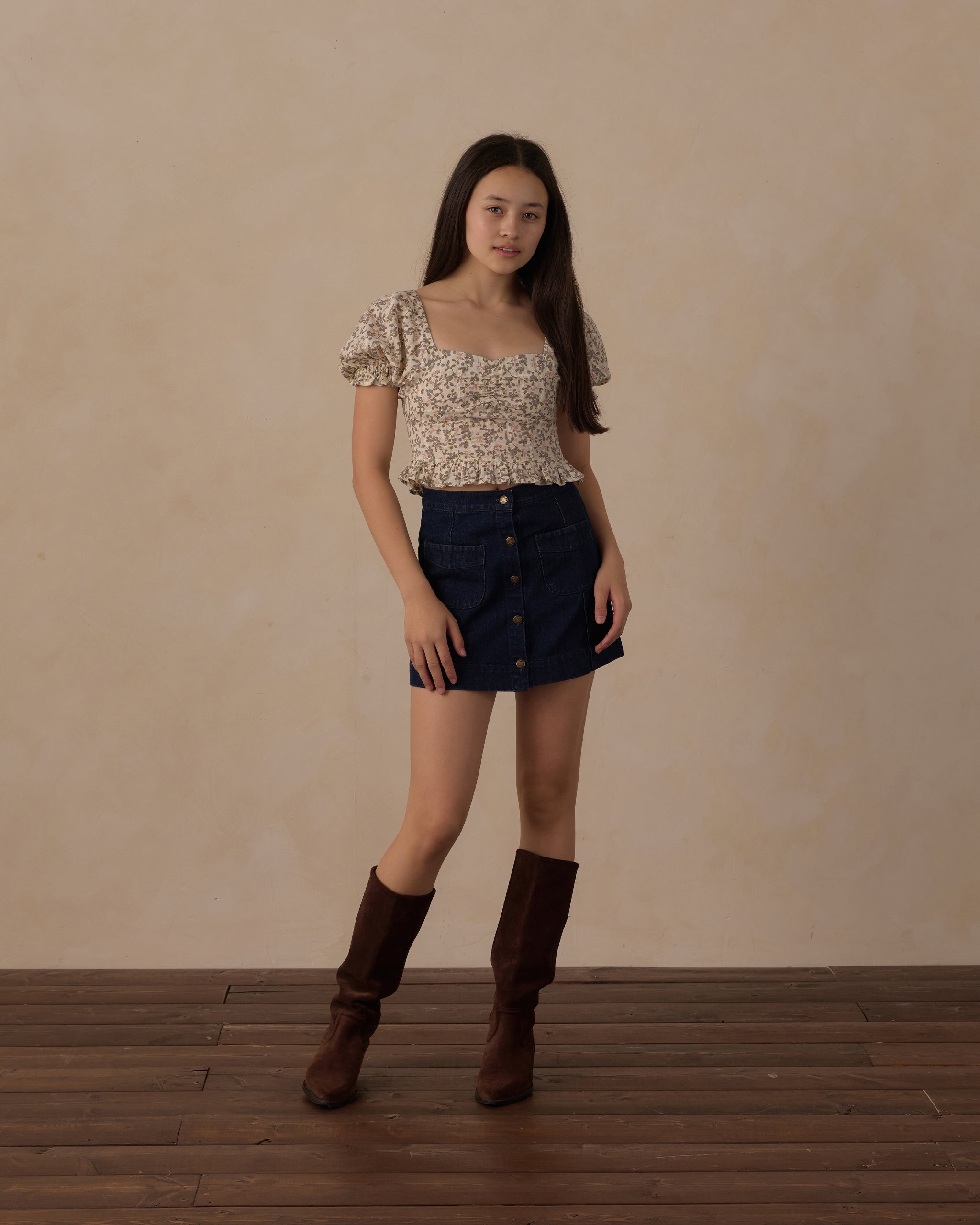 Teen Zoe Top Winter Garden - Rylee + Cru | Kids Clothes | Trendy Baby Clothes | Modern Infant Outfits |