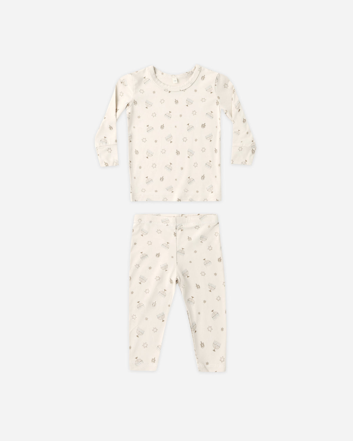 Bamboo Pajama Set Hanukkah - Rylee + Cru | Kids Clothes | Trendy Baby Clothes | Modern Infant Outfits |