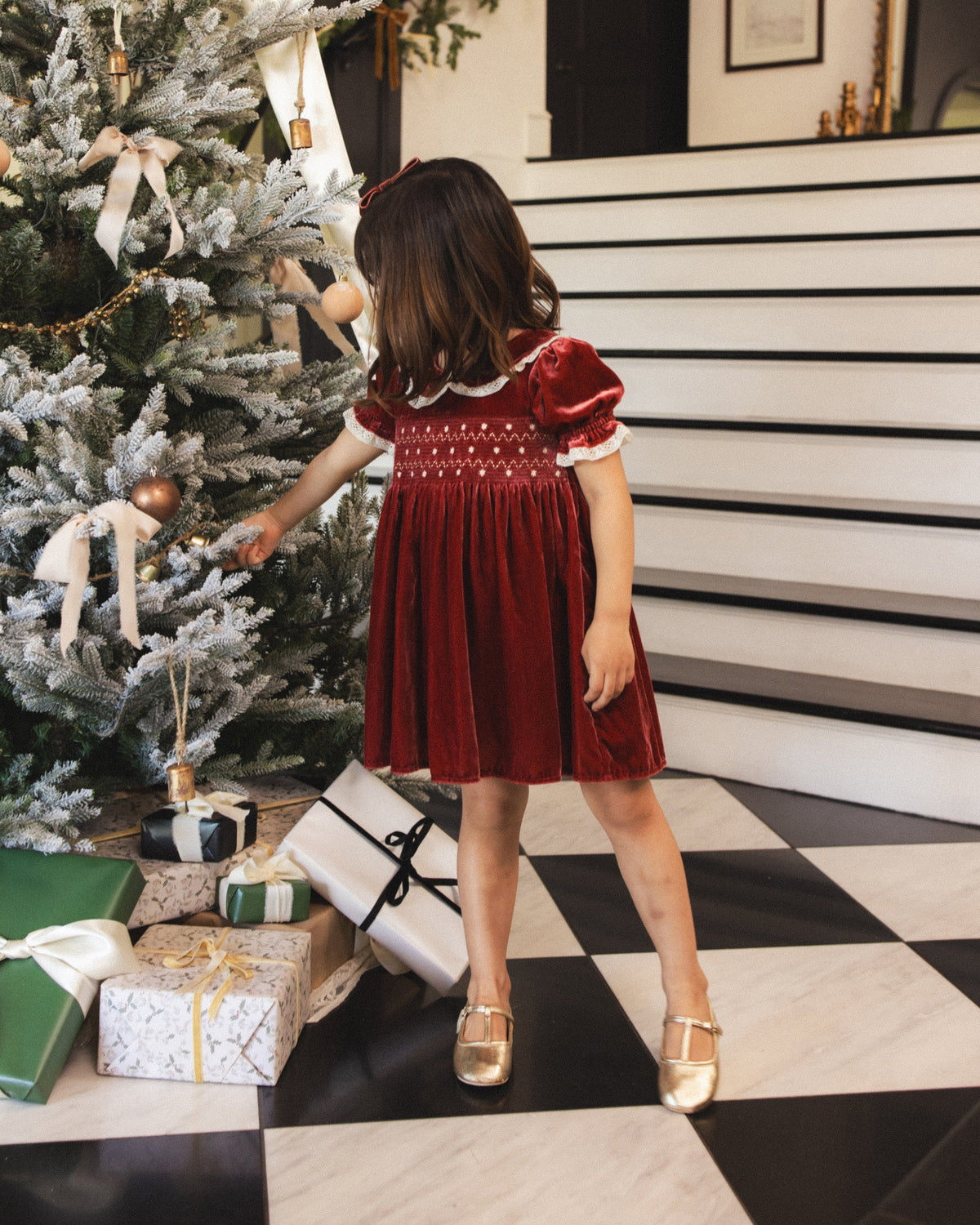 Elizabeth Dress Ruby
