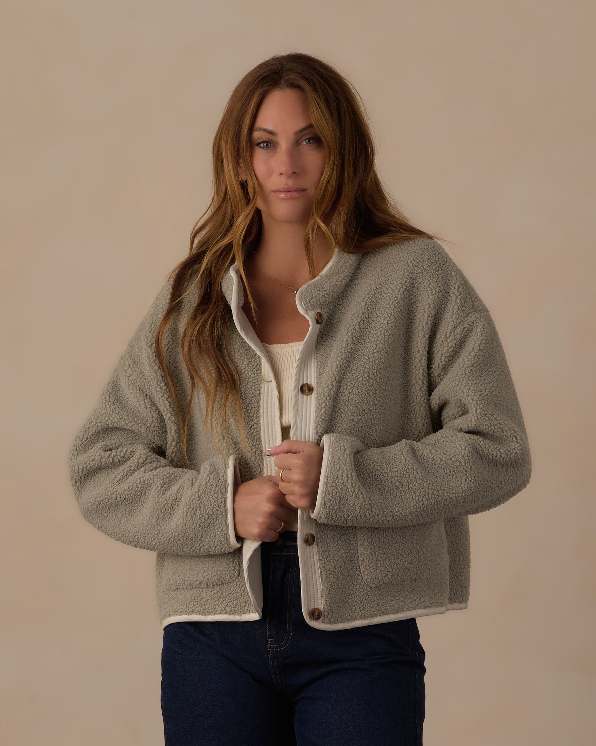 Women's Chalet Jacket Sage - Rylee + Cru | Kids Clothes | Trendy Baby Clothes | Modern Infant Outfits |