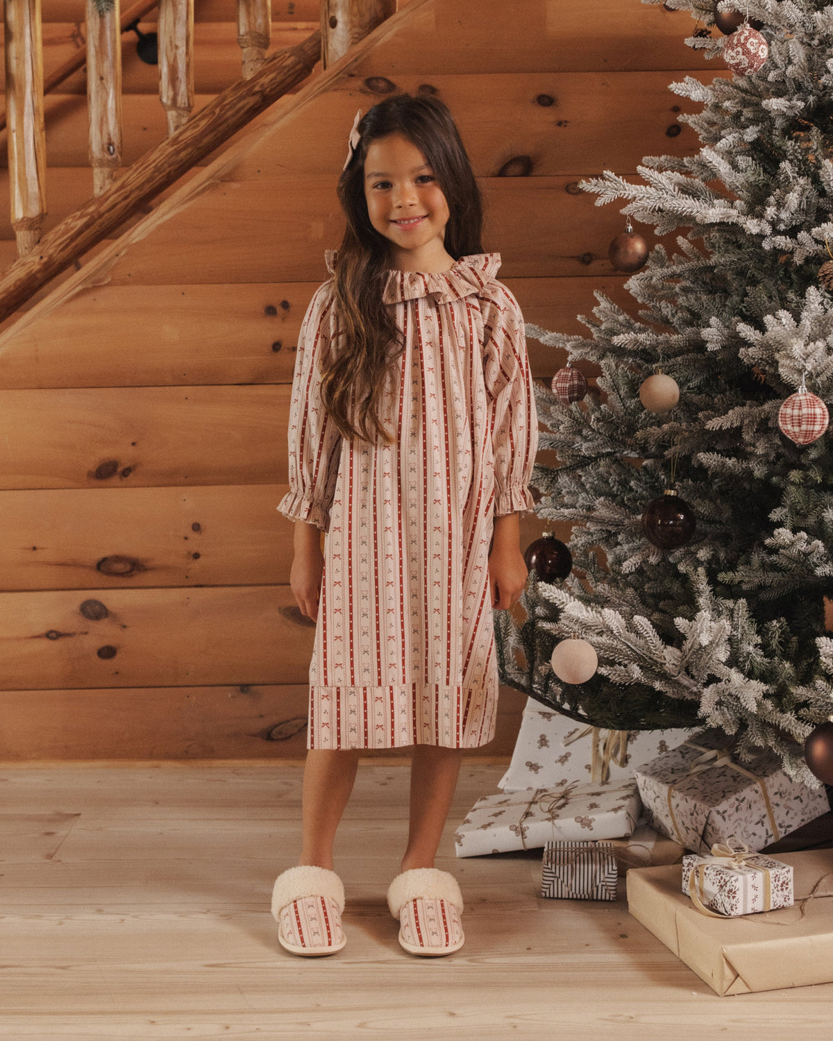 Slippers Candy Cane Lane - Rylee + Cru | Kids Clothes | Trendy Baby Clothes | Modern Infant Outfits |