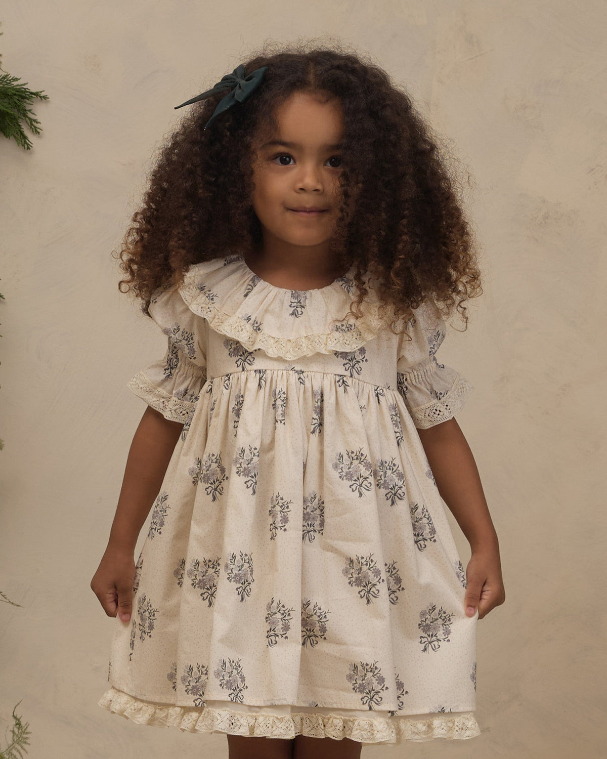 Robe Amelia bouquet givré