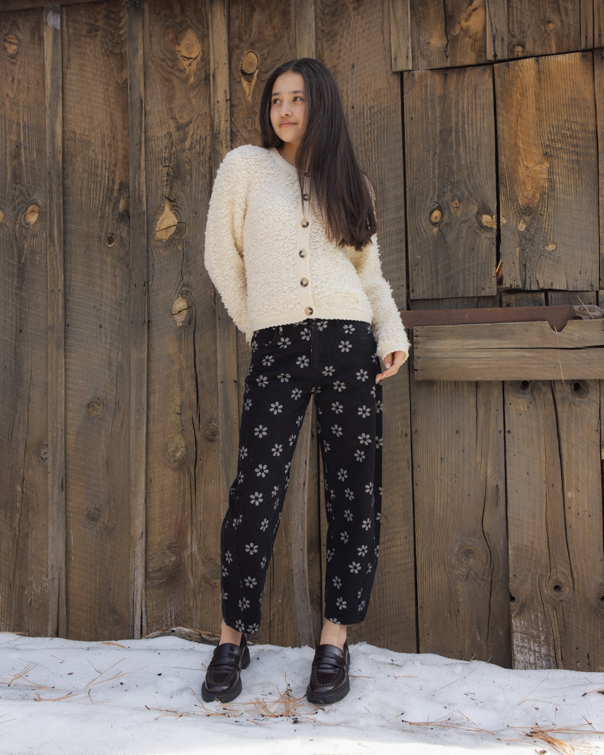 Teen Chloe Cardigan Natural - Rylee + Cru | Kids Clothes | Trendy Baby Clothes | Modern Infant Outfits |