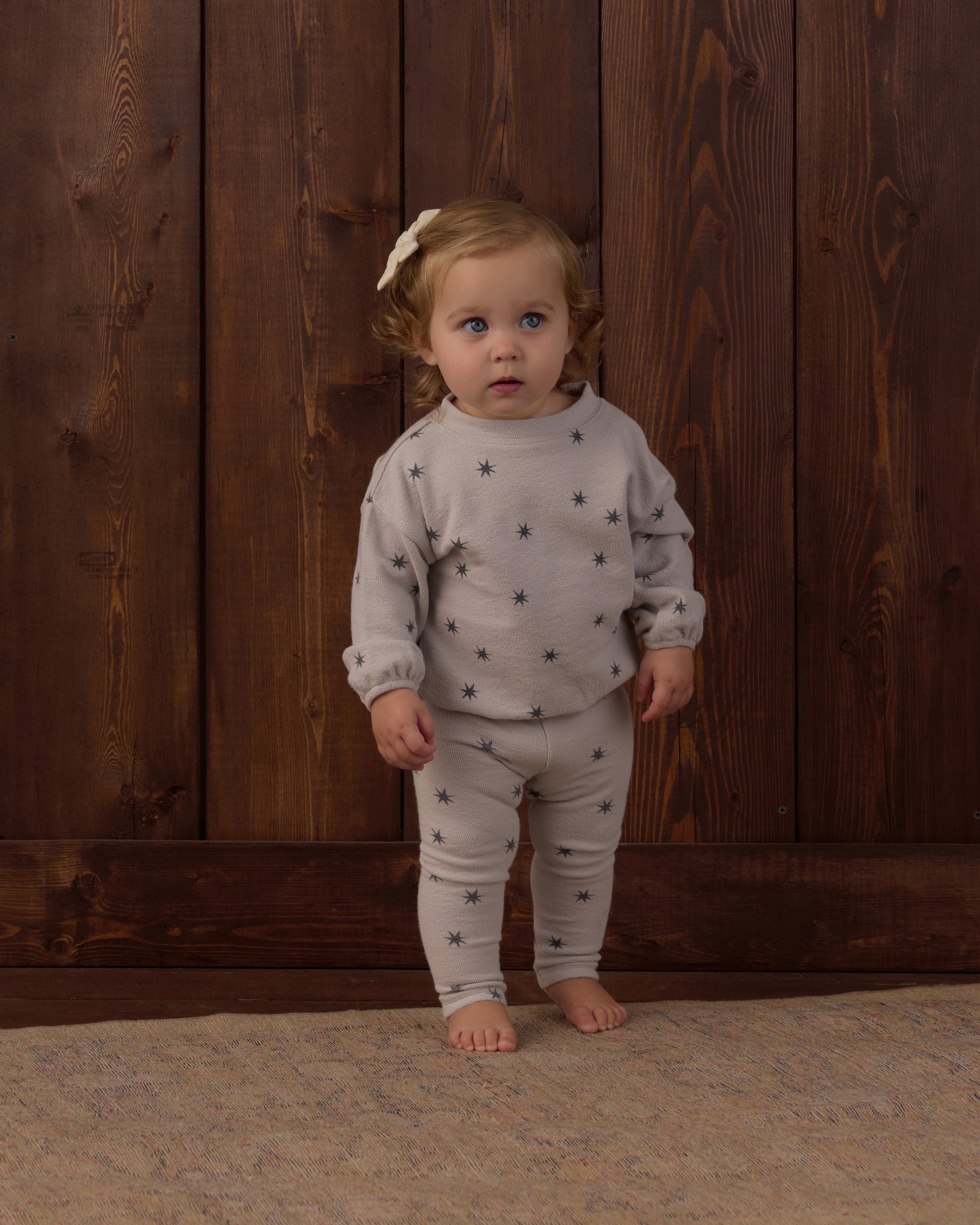 Spongey Knit Set Stars - Rylee + Cru | Kids Clothes | Trendy Baby Clothes | Modern Infant Outfits |