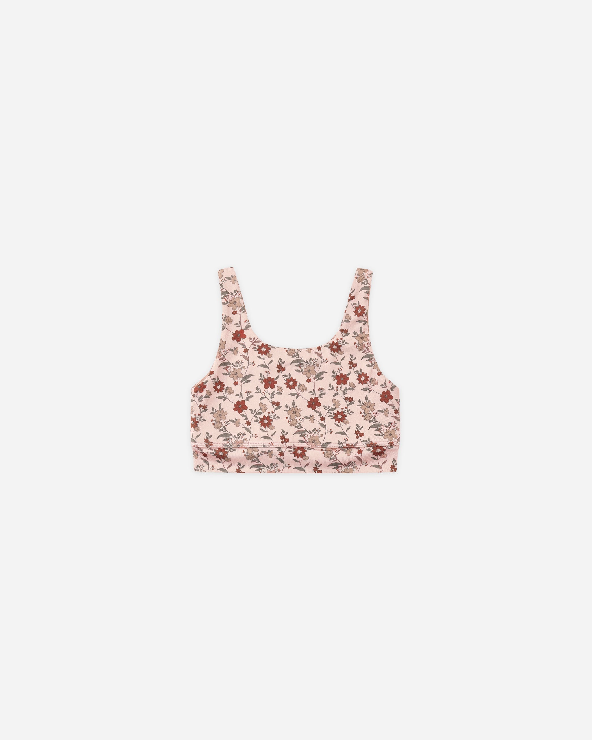 Swift Sports Bra Pink Floral - Rylee + Cru | Kids Clothes | Trendy Baby Clothes | Modern Infant Outfits |