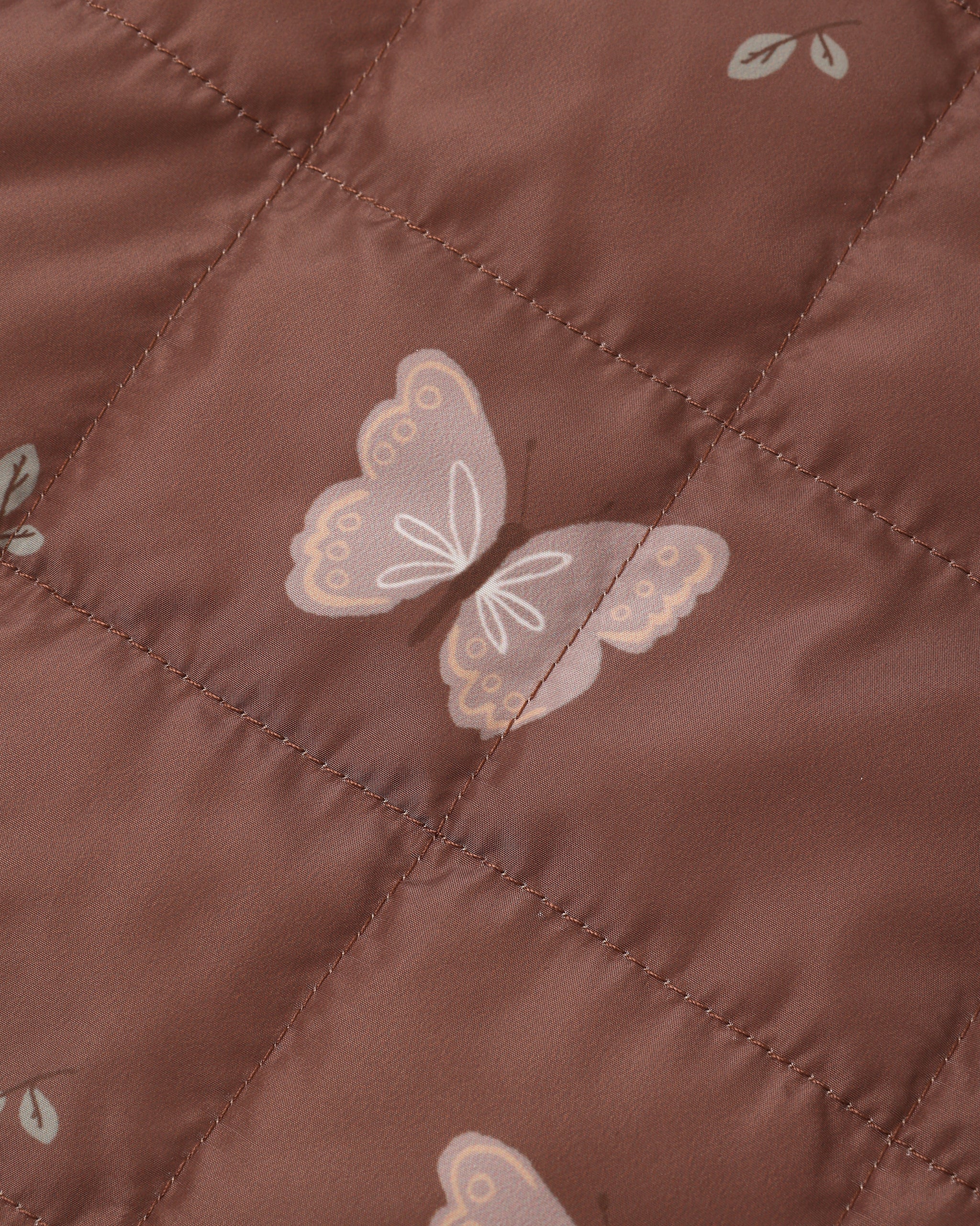 Lightweight Reversible Puffer Butterflies - Rylee + Cru | Kids Clothes | Trendy Baby Clothes | Modern Infant Outfits |