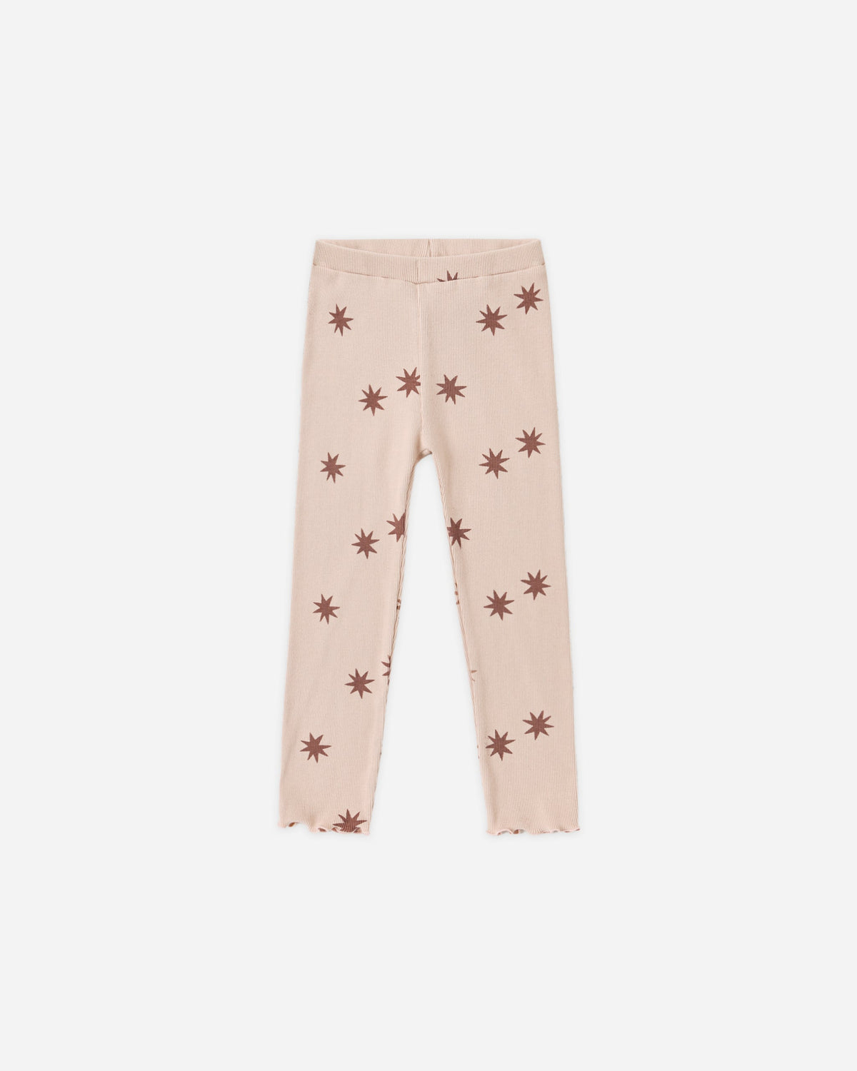 Coast Ribbed Legging Clay Stars - Rylee + Cru | Kids Clothes | Trendy Baby Clothes | Modern Infant Outfits |