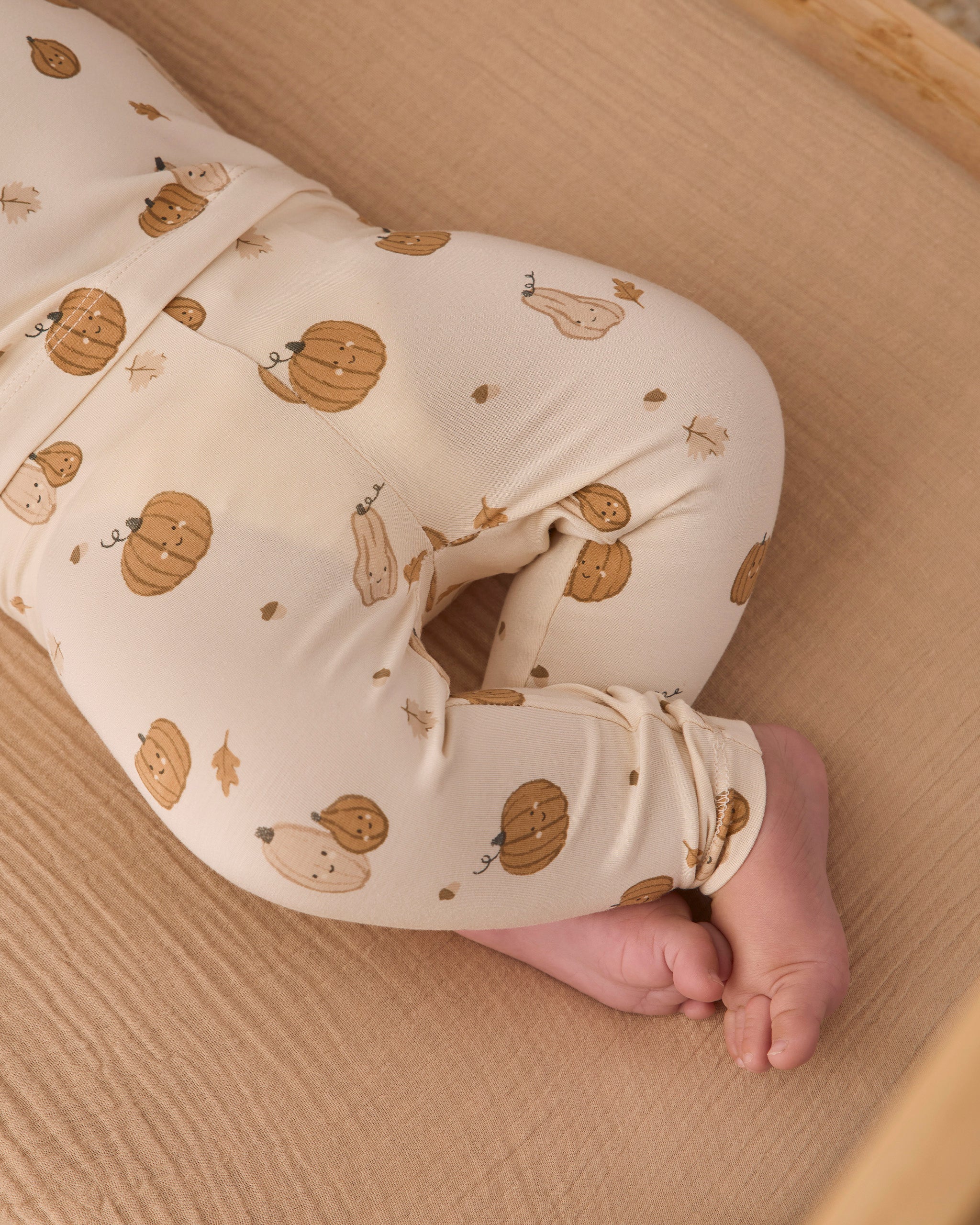 Bamboo Pajama Set Harvest Friends - Rylee + Cru | Kids Clothes | Trendy Baby Clothes | Modern Infant Outfits |