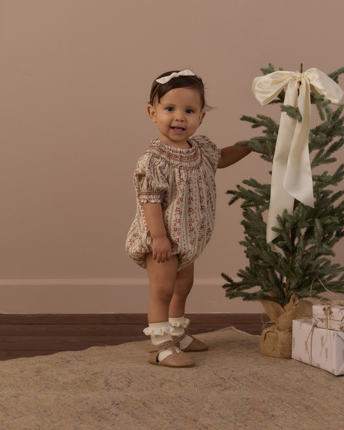 Ada Romper Floral Stripe - Rylee + Cru | Kids Clothes | Trendy Baby Clothes | Modern Infant Outfits |