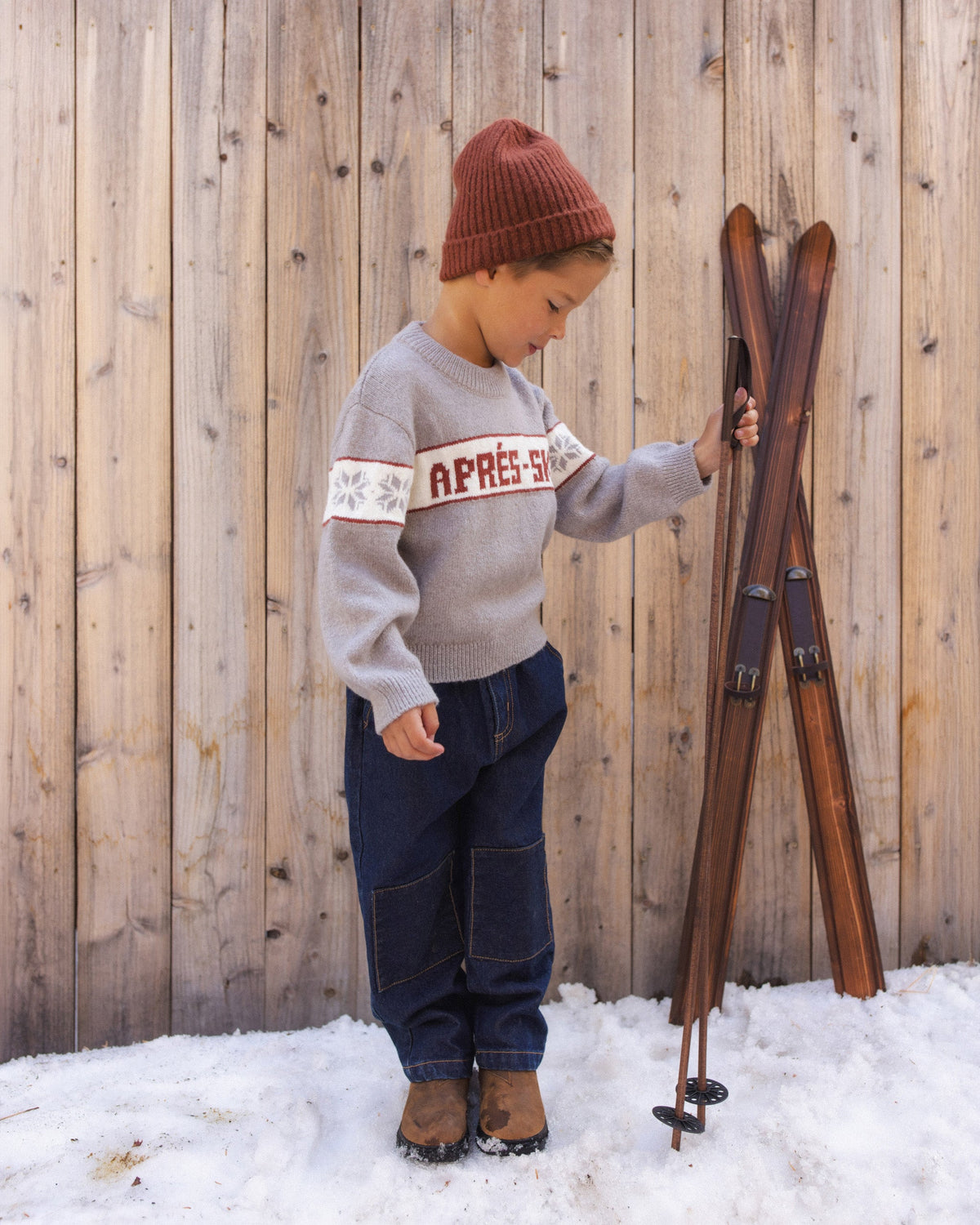 Beanie Brick - Rylee + Cru | Kids Clothes | Trendy Baby Clothes | Modern Infant Outfits |