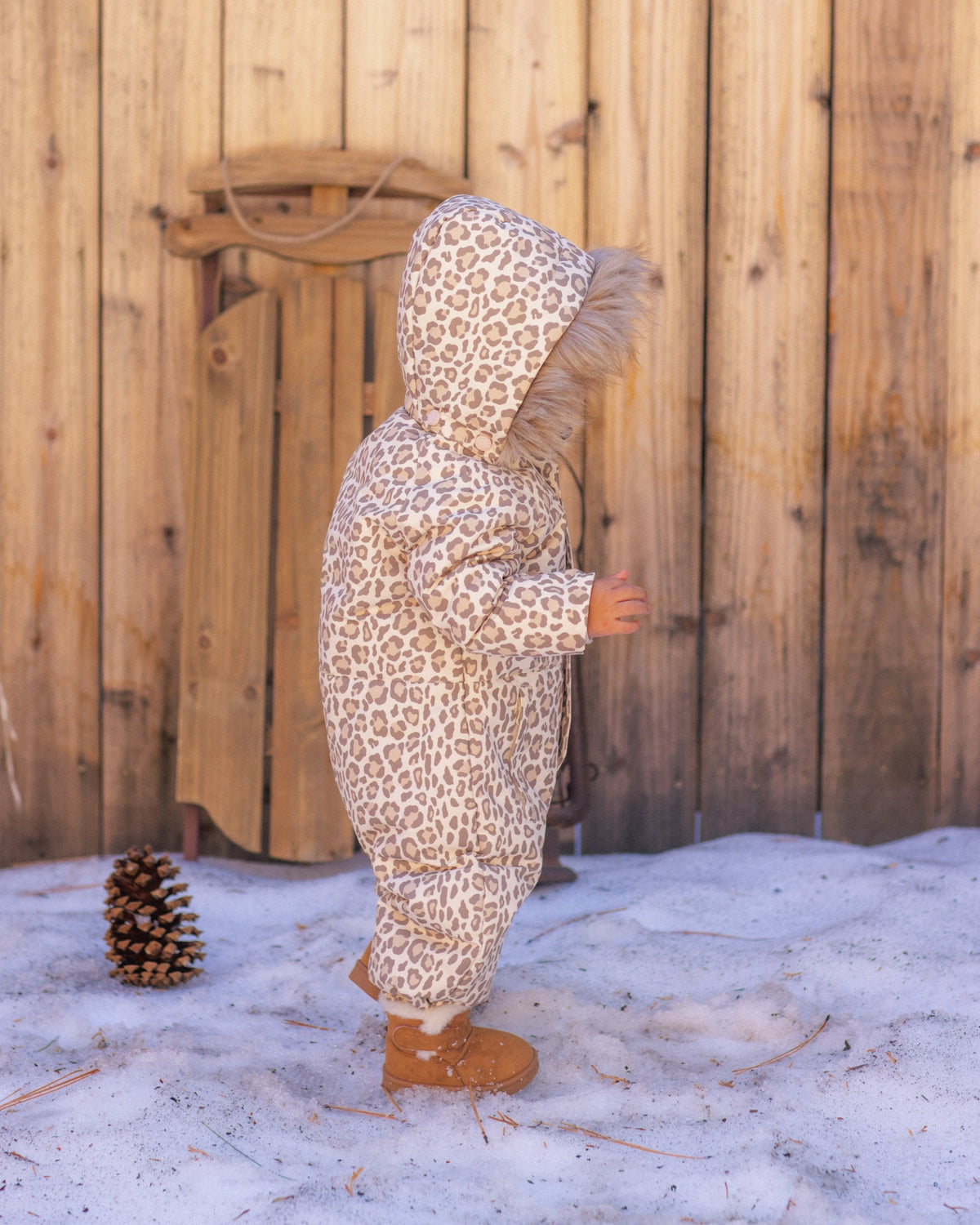 Ski Snowsuit Leopard - Rylee + Cru | Kids Clothes | Trendy Baby Clothes | Modern Infant Outfits |