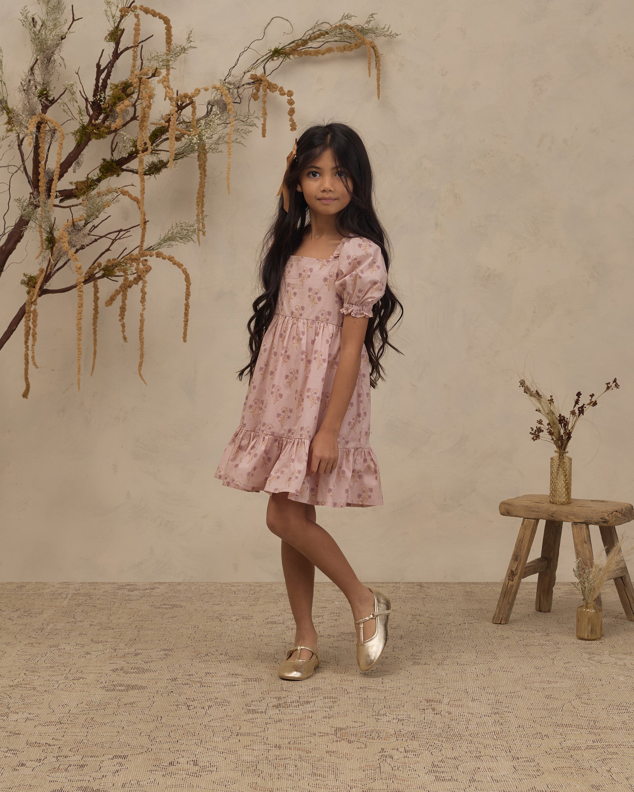 Louella Dress Florentine - Rylee + Cru | Kids Clothes | Trendy Baby Clothes | Modern Infant Outfits |