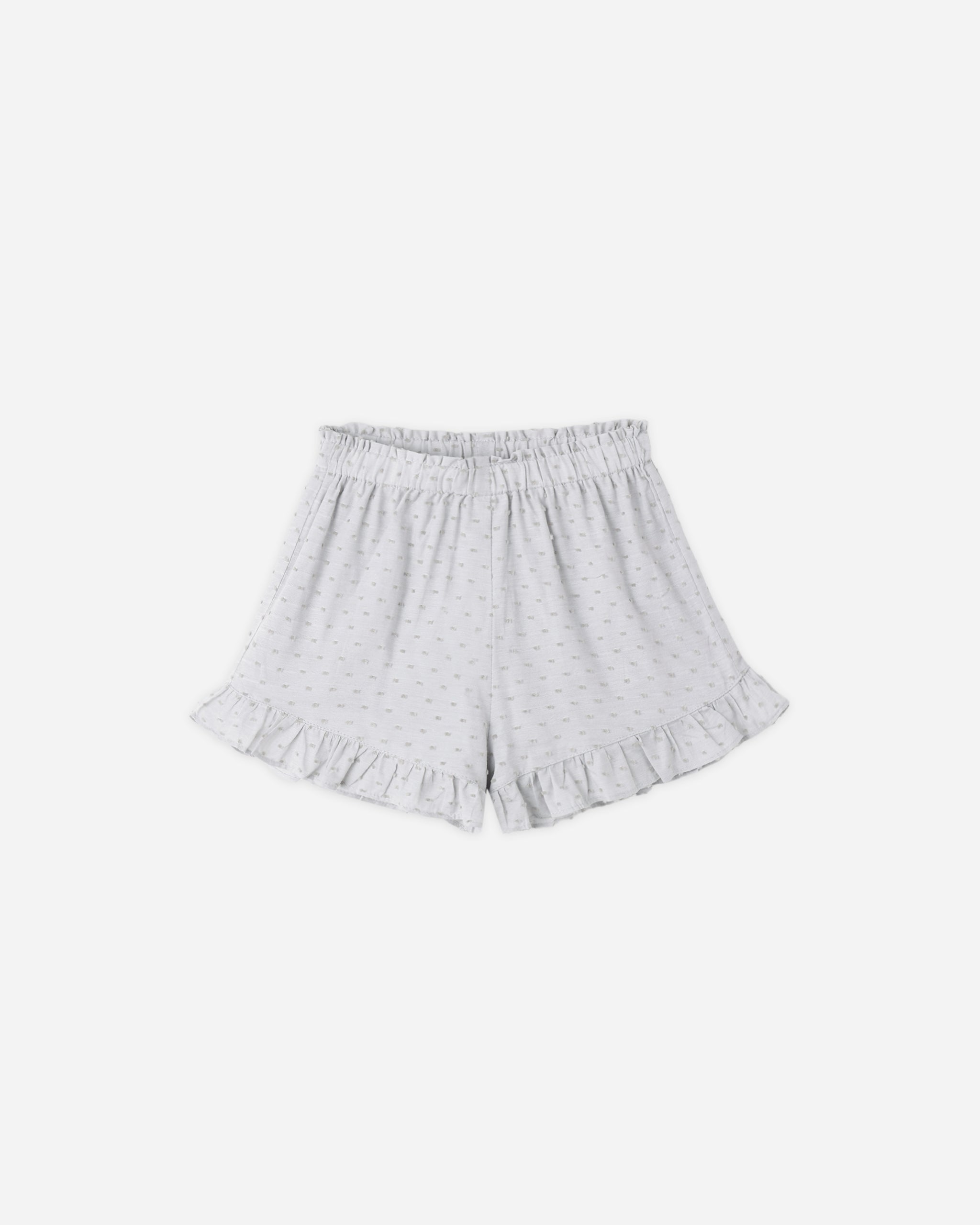 Ruffle Shorts Dusty Blue - Rylee + Cru | Kids Clothes | Trendy Baby Clothes | Modern Infant Outfits |