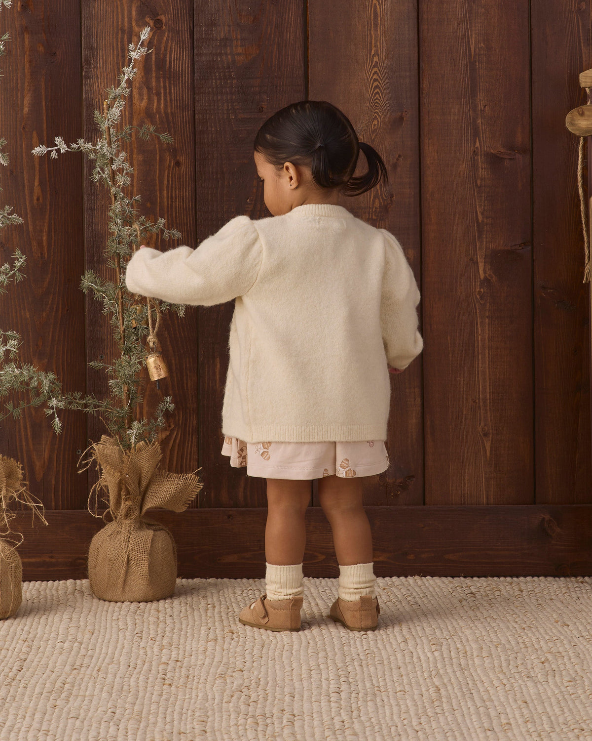 Holly Cardigan Natural - Rylee + Cru | Kids Clothes | Trendy Baby Clothes | Modern Infant Outfits |