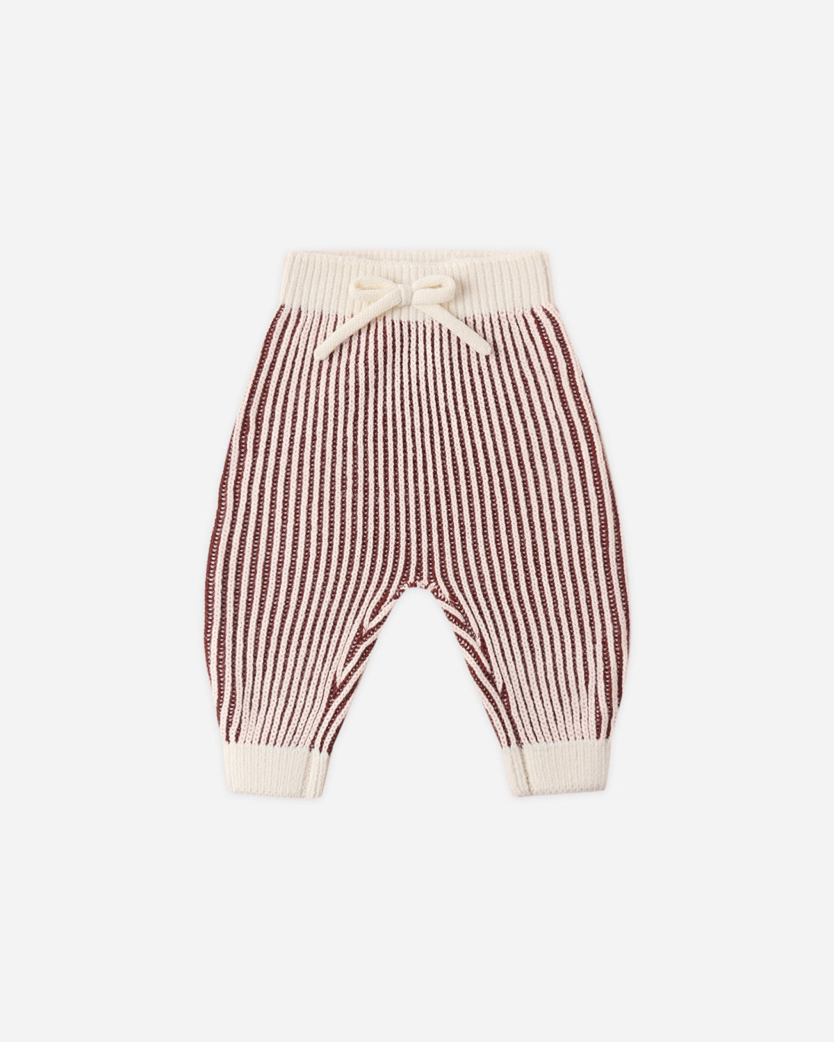 Chunky Knit Pant Cherry Stripe - Rylee + Cru | Kids Clothes | Trendy Baby Clothes | Modern Infant Outfits |