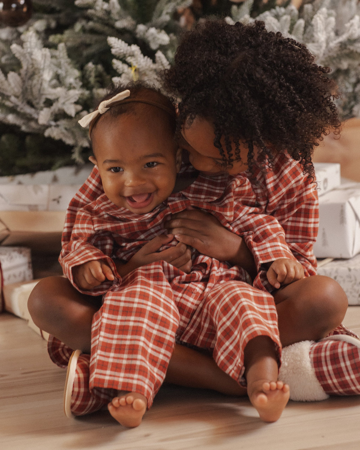 Slippers Ruby Plaid - Rylee + Cru | Kids Clothes | Trendy Baby Clothes | Modern Infant Outfits |