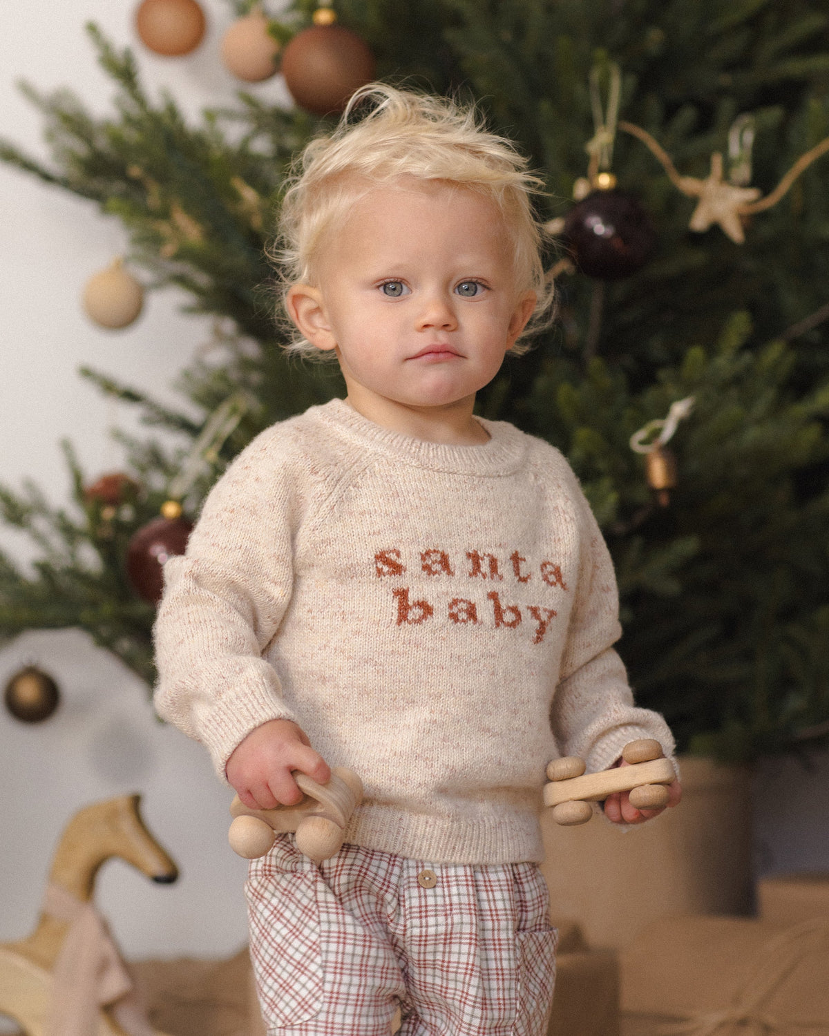 Luca Pant Christmas Plaid - Rylee + Cru | Kids Clothes | Trendy Baby Clothes | Modern Infant Outfits |