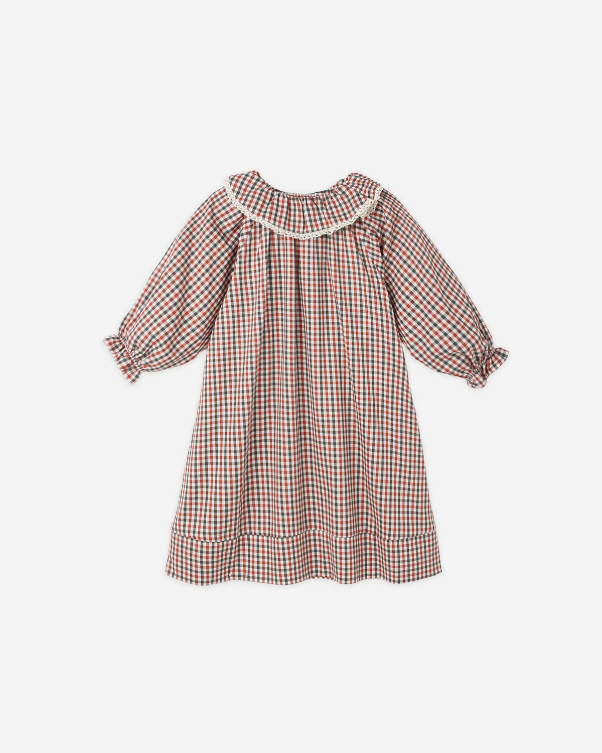 Girl's Nightgown Holiday Gingham - Rylee + Cru | Kids Clothes | Trendy Baby Clothes | Modern Infant Outfits |
