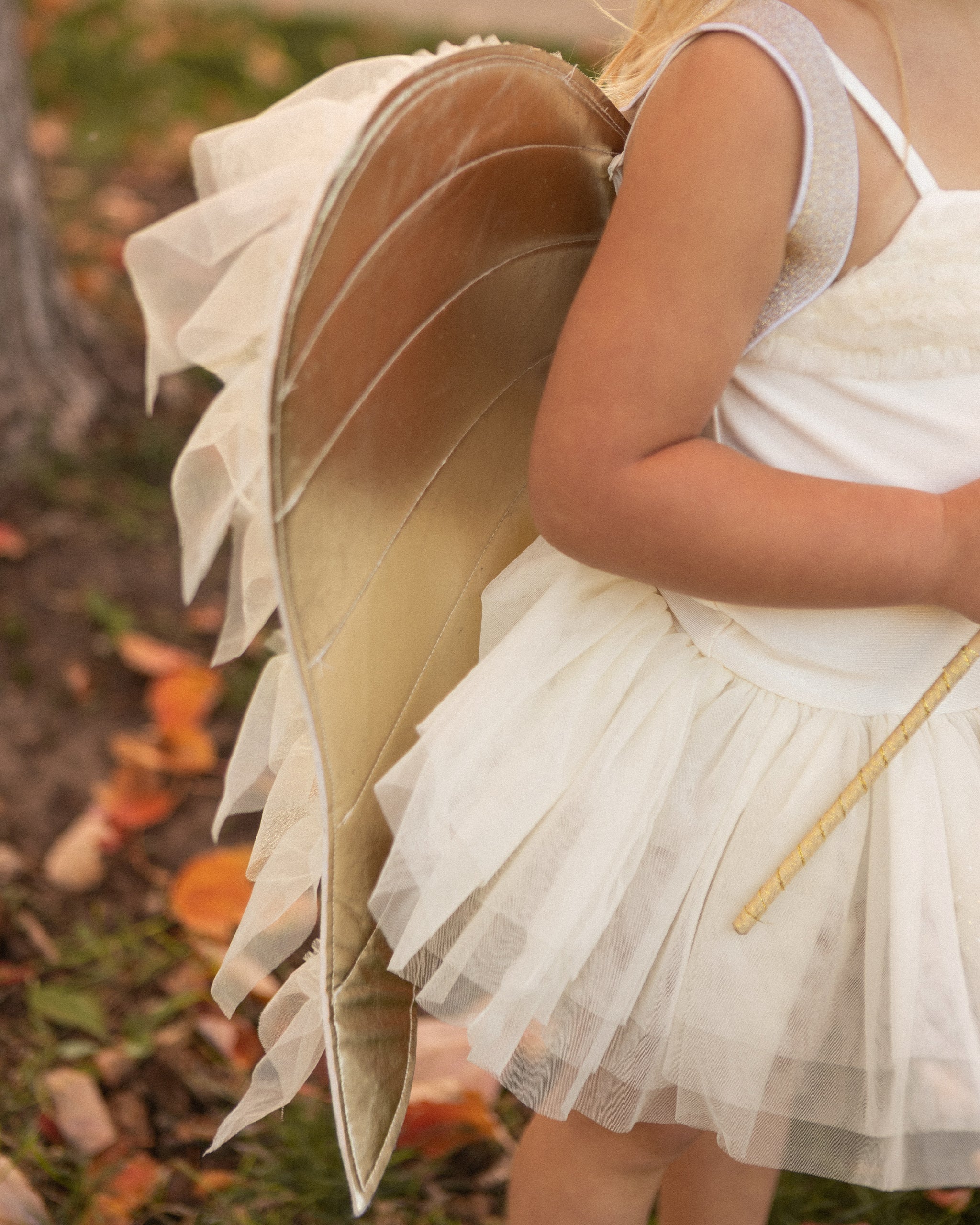 Angel Wings Ivory Shimmer - Rylee + Cru | Kids Clothes | Trendy Baby Clothes | Modern Infant Outfits |