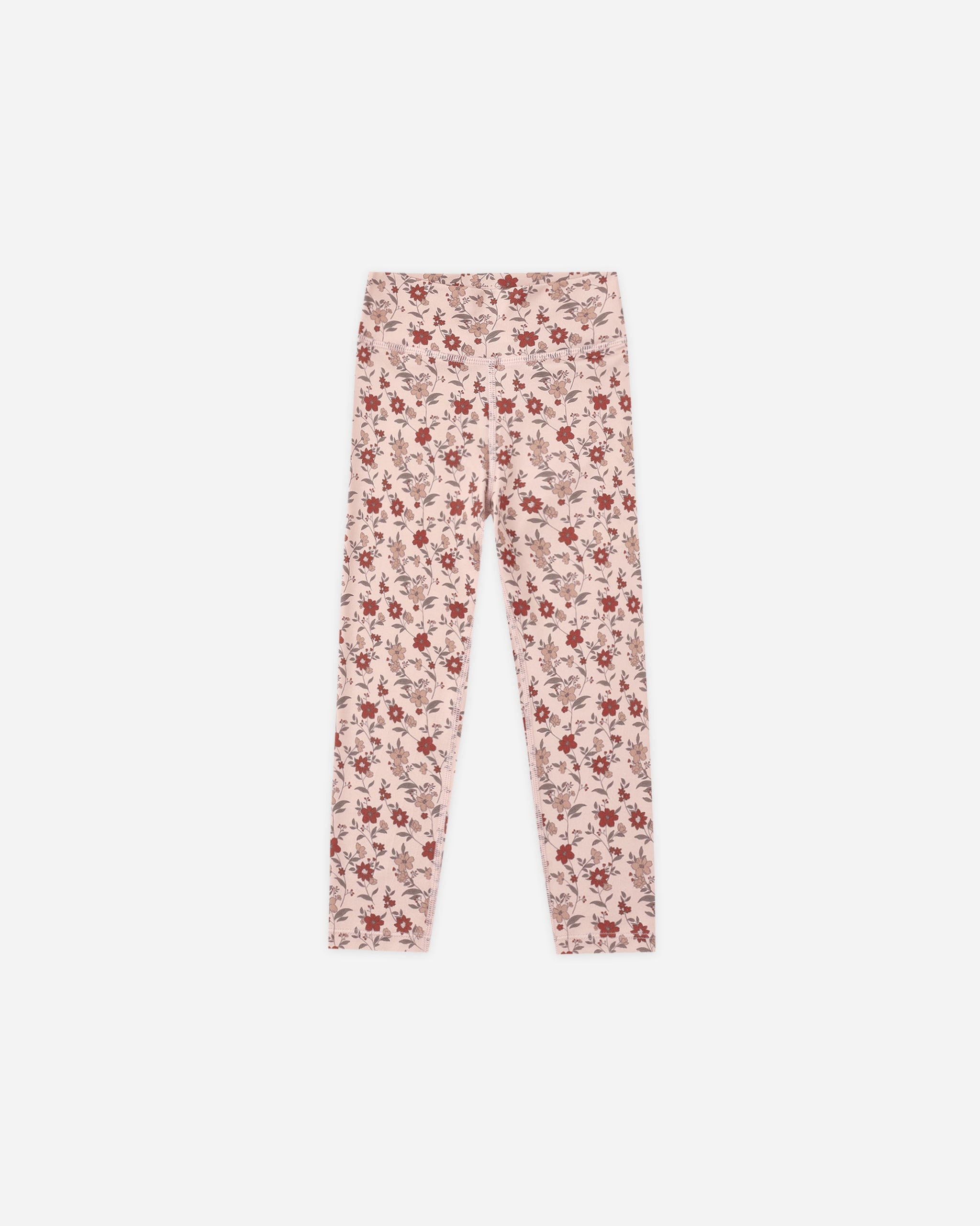 Basic Legging Pink Floral - Rylee + Cru | Kids Clothes | Trendy Baby Clothes | Modern Infant Outfits |