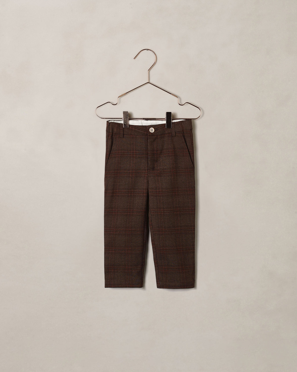 Pantalon Sebastian à carreaux chinés
