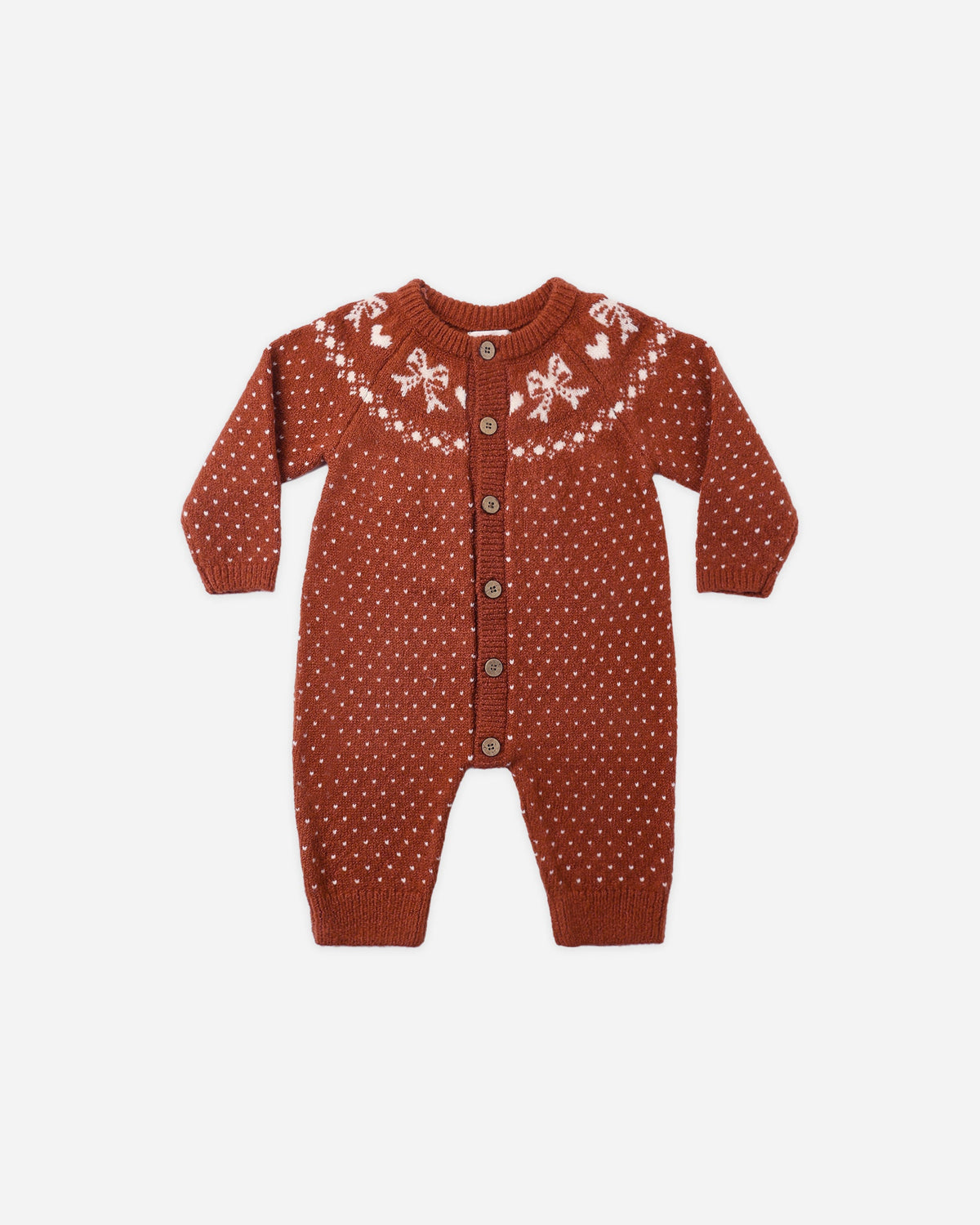 Fair Isle Romper Ruby - Rylee + Cru | Kids Clothes | Trendy Baby Clothes | Modern Infant Outfits |