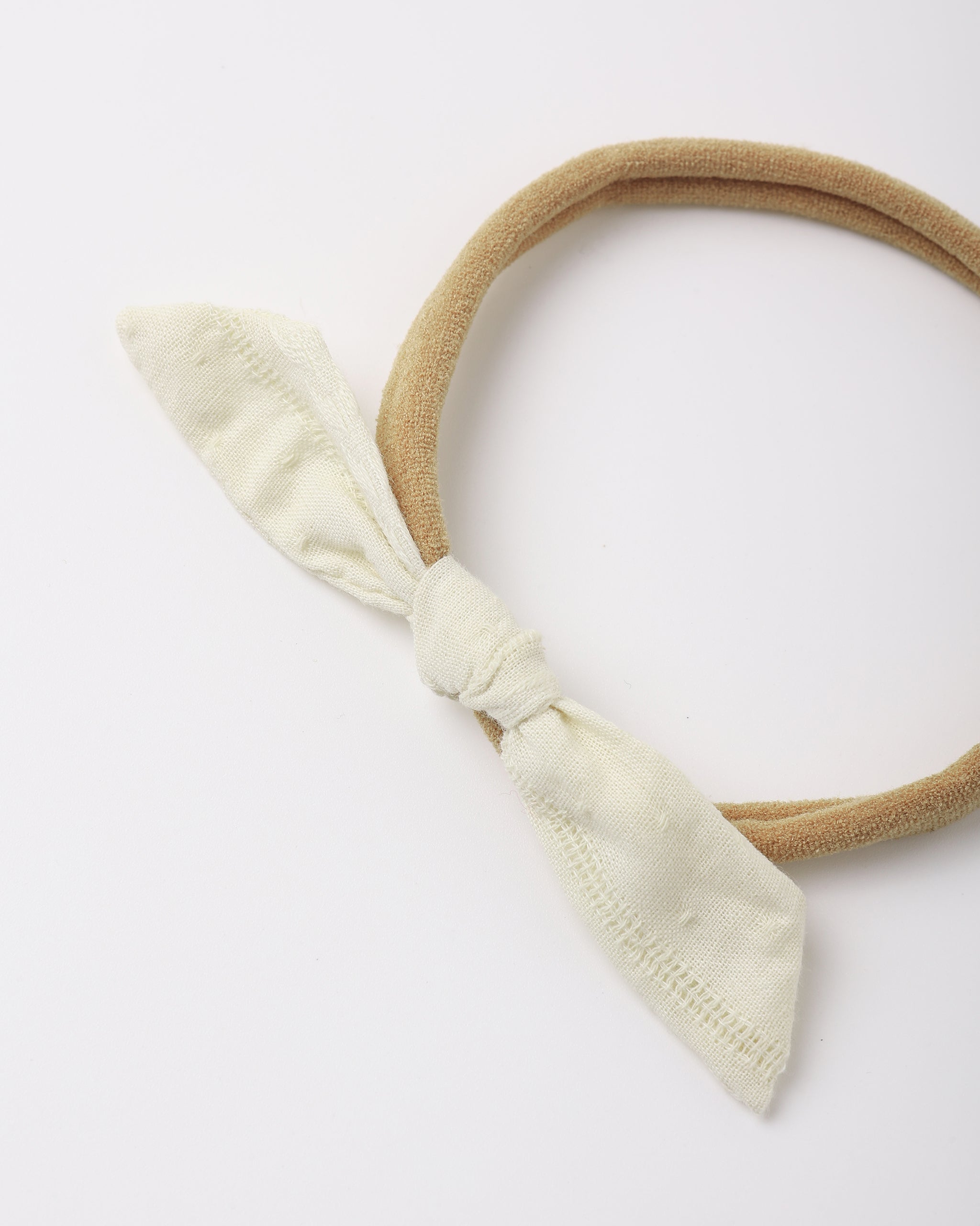 Little Knot Headband Ivory - Rylee + Cru | Kids Clothes | Trendy Baby Clothes | Modern Infant Outfits |
