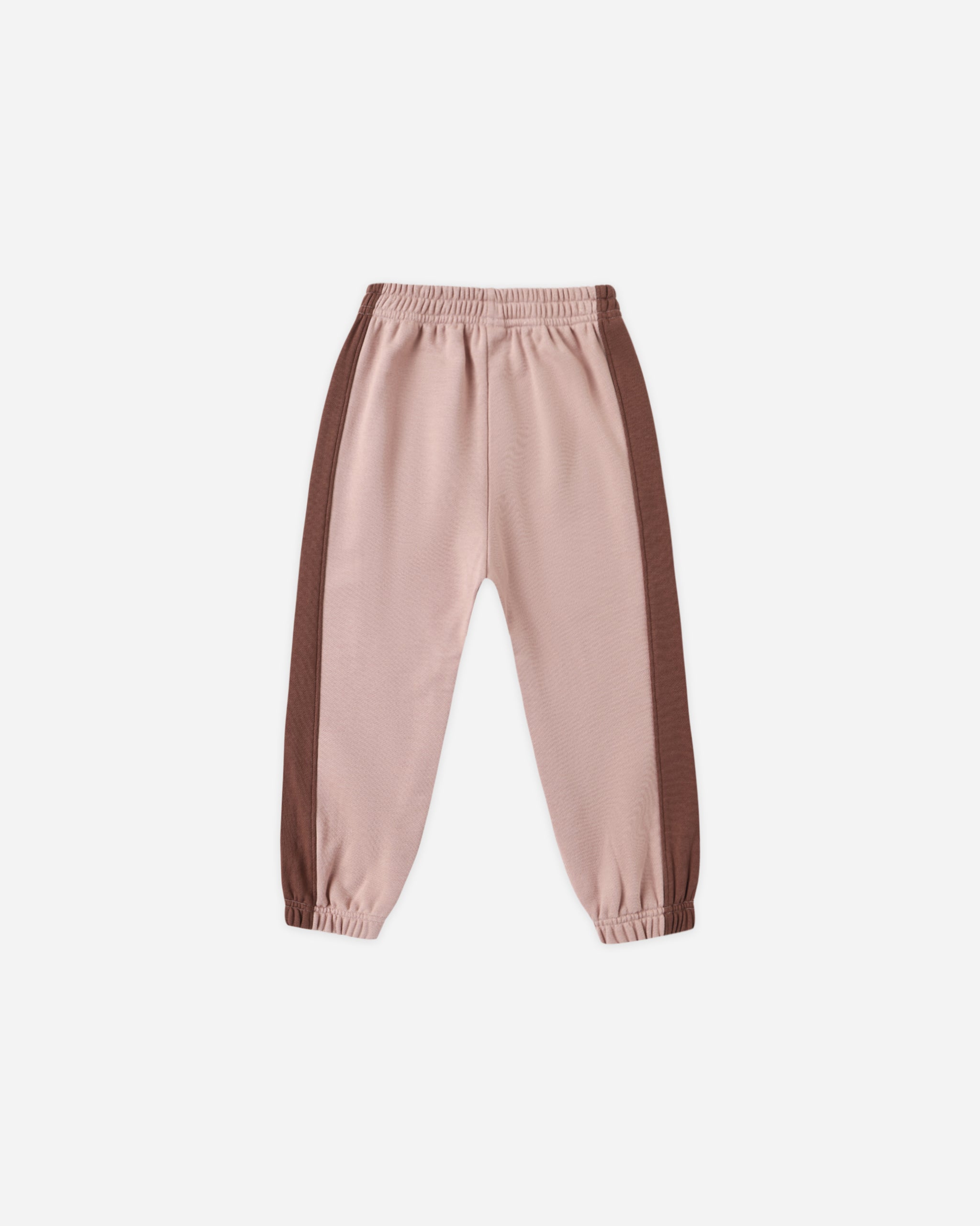 Paneled Sweatpant Rosewood - Rylee + Cru | Kids Clothes | Trendy Baby Clothes | Modern Infant Outfits |